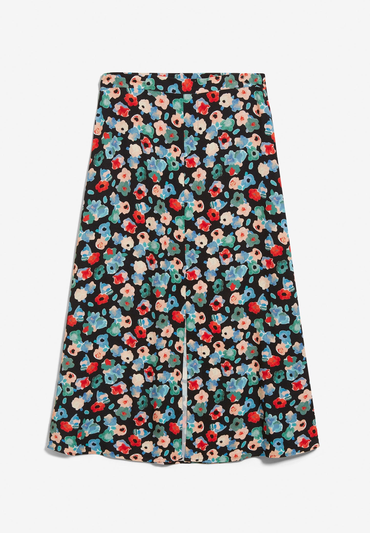 Jupe midi à motifs en viscose Ecovero - monicaa sketch of