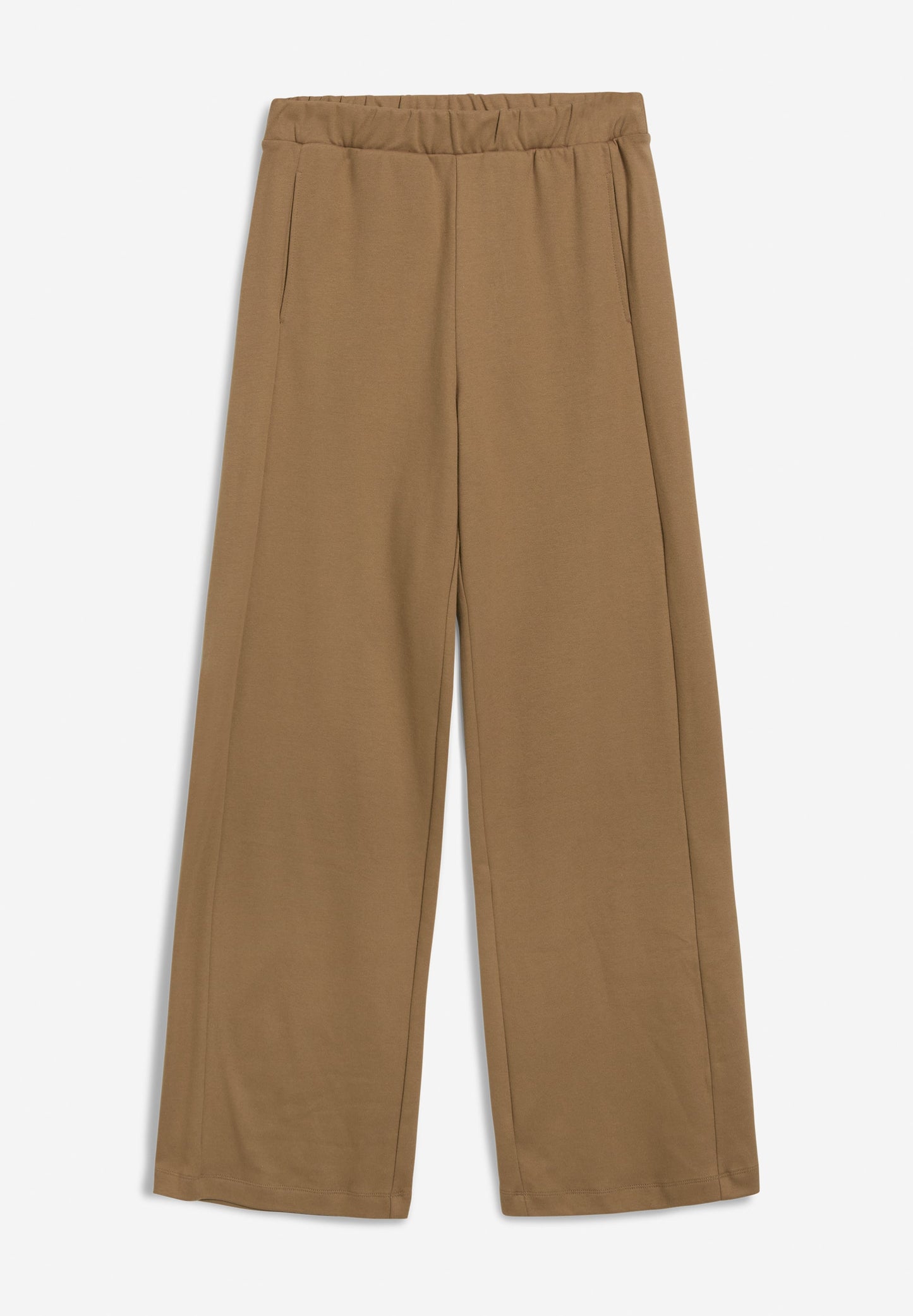Pantalon ample amande en coton bio - maarle