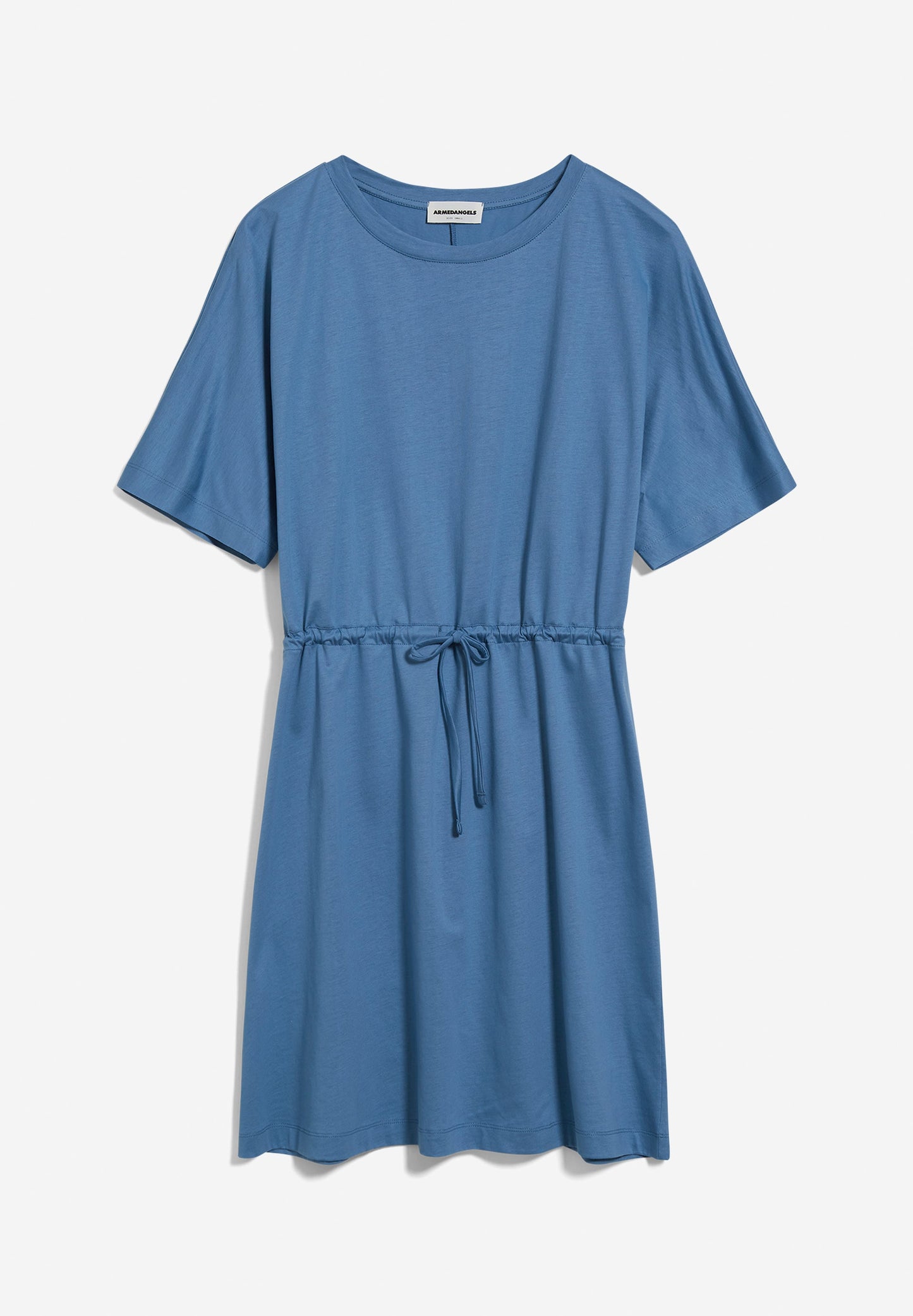 Robe bleu clair en coton bio - ceydaa mercerized cloudbusting