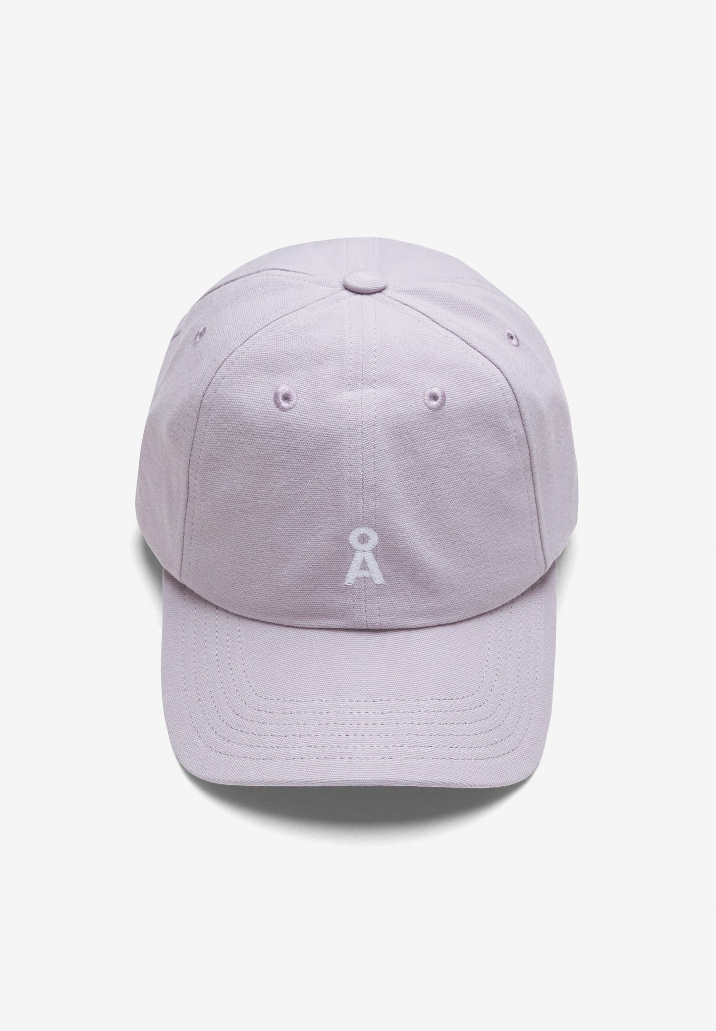 Casquette lilas en coton bio - yenaas bold purple noise