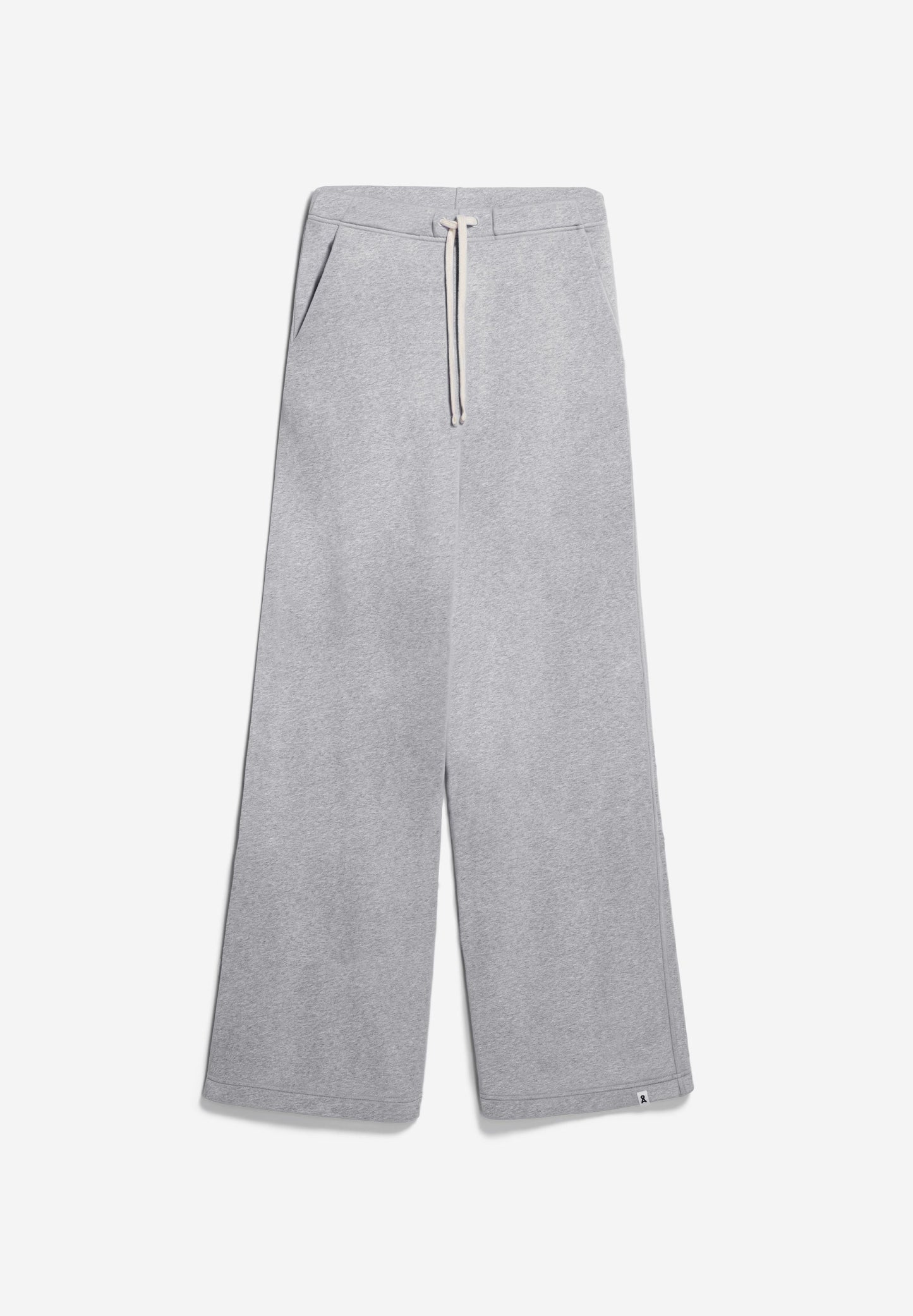 Pantalon de jogging en coton bio et recyclé | Gris "rinaa grey melange"