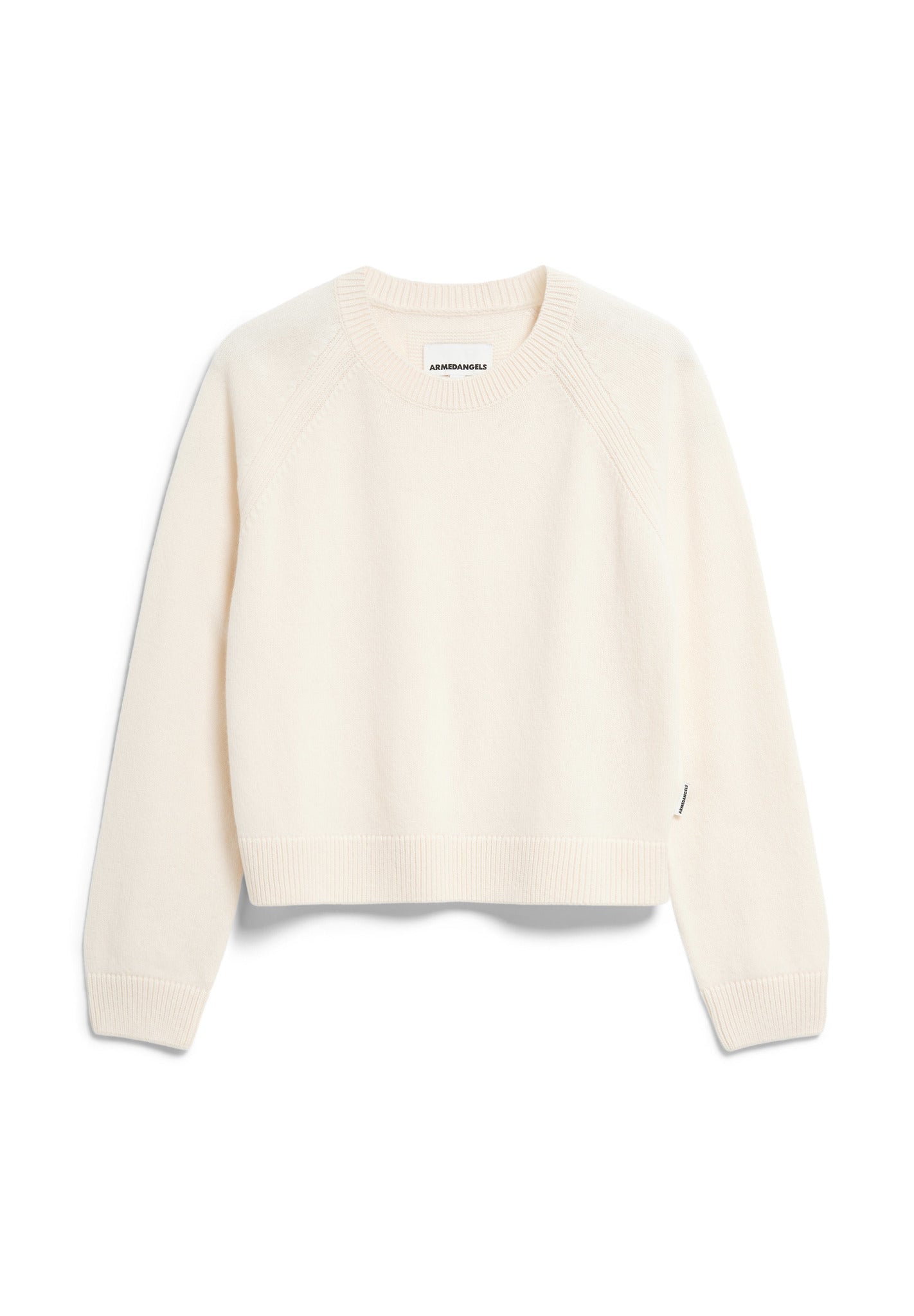 Pull en laine bio et recyclée | écry "diliriaa reglana oatmilk"