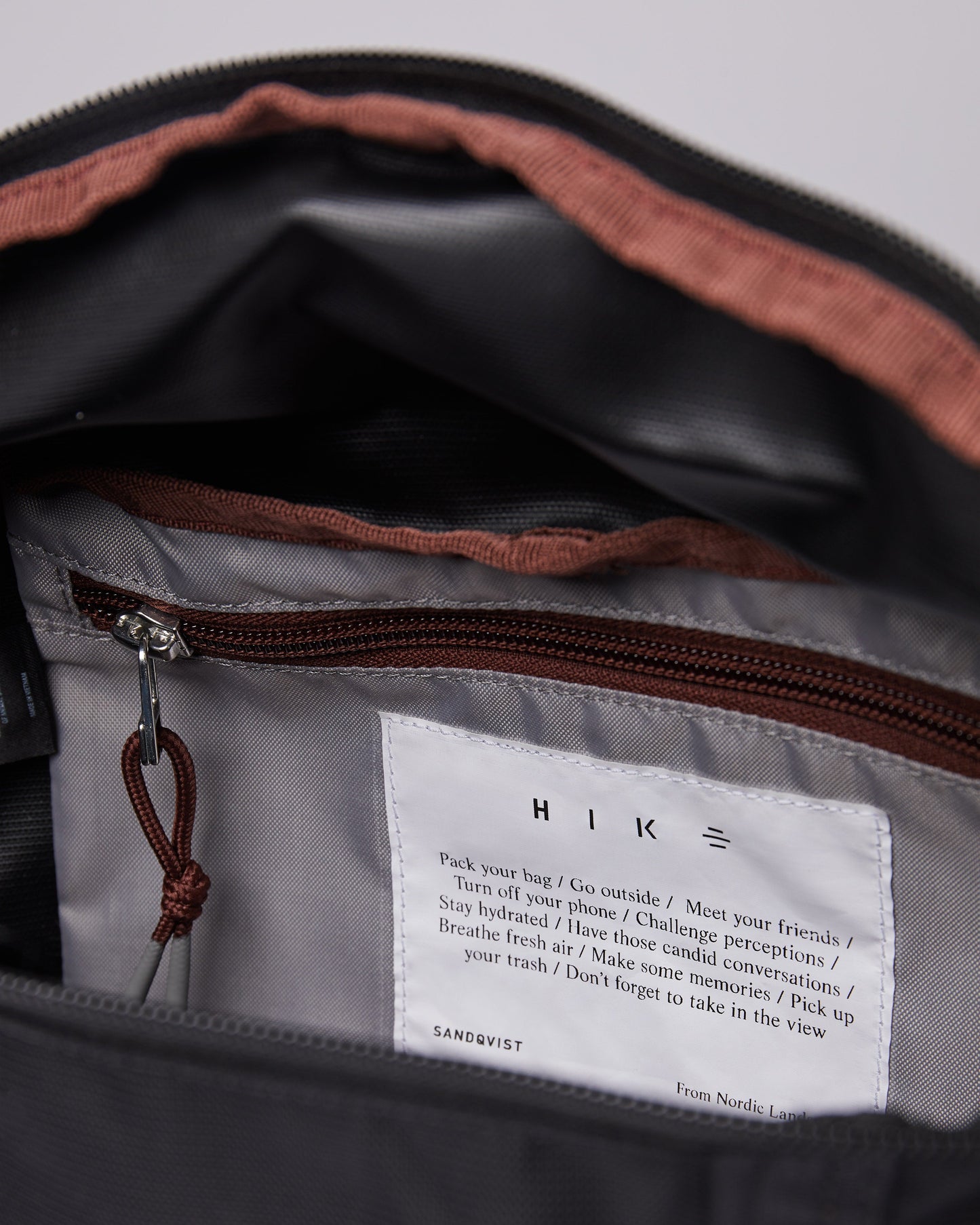 Banane technique en recyclé | Noir "allterrain hike black"