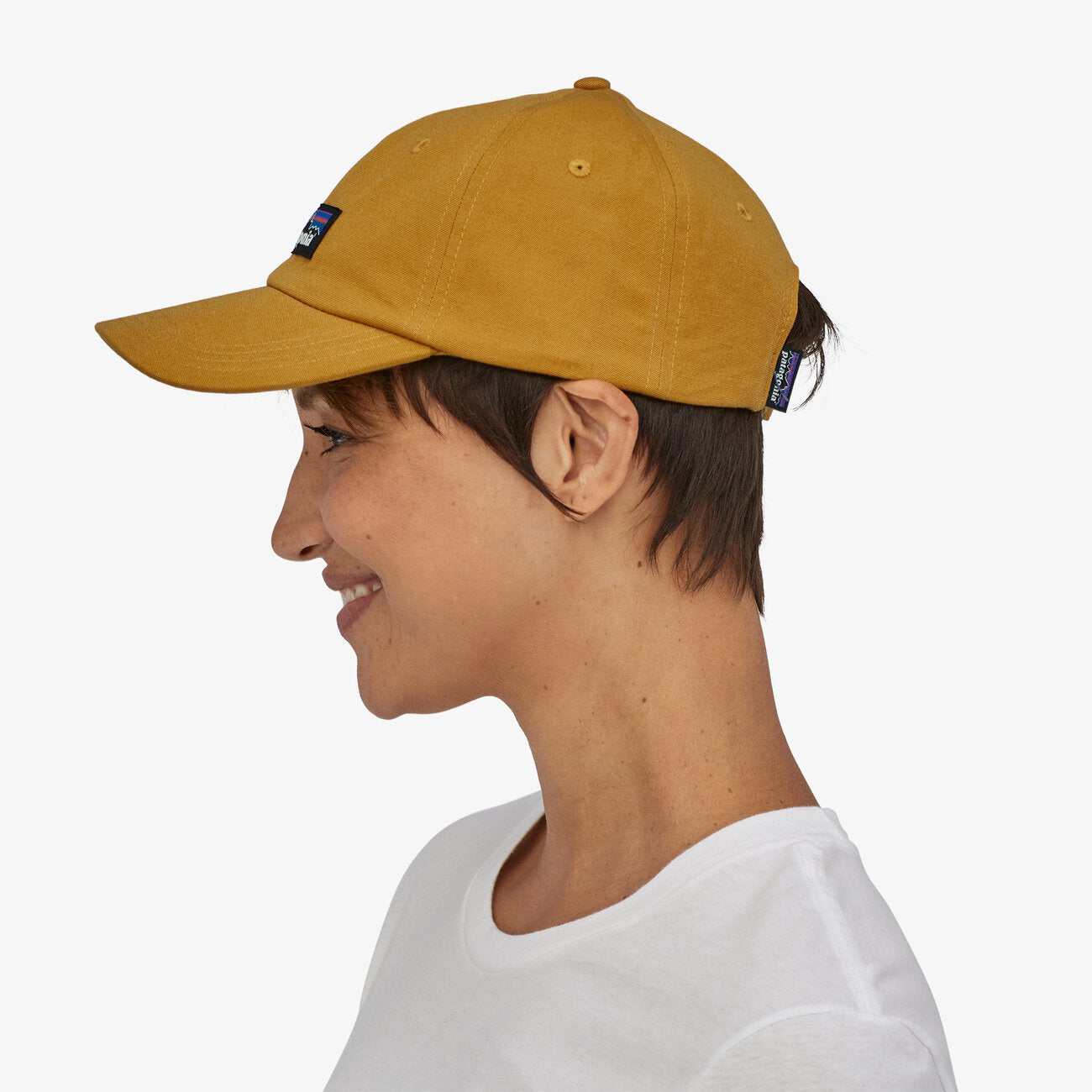 Casquette moutarde en coton bio - P6