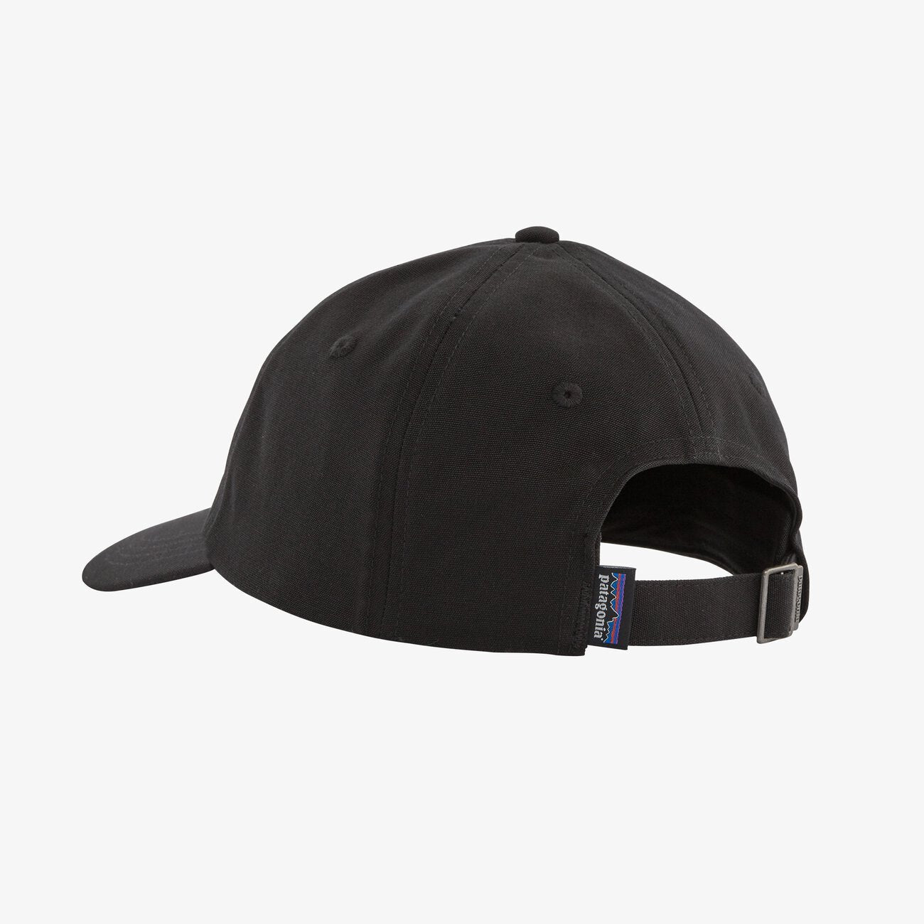 Casquette noire en coton bio - P6