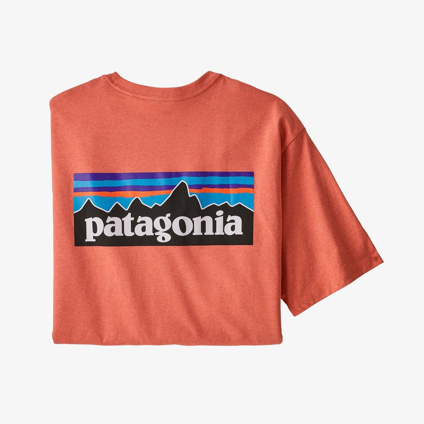 T-shirt imprimé corail en coton bio - P6 Logo Responsibili-Tee