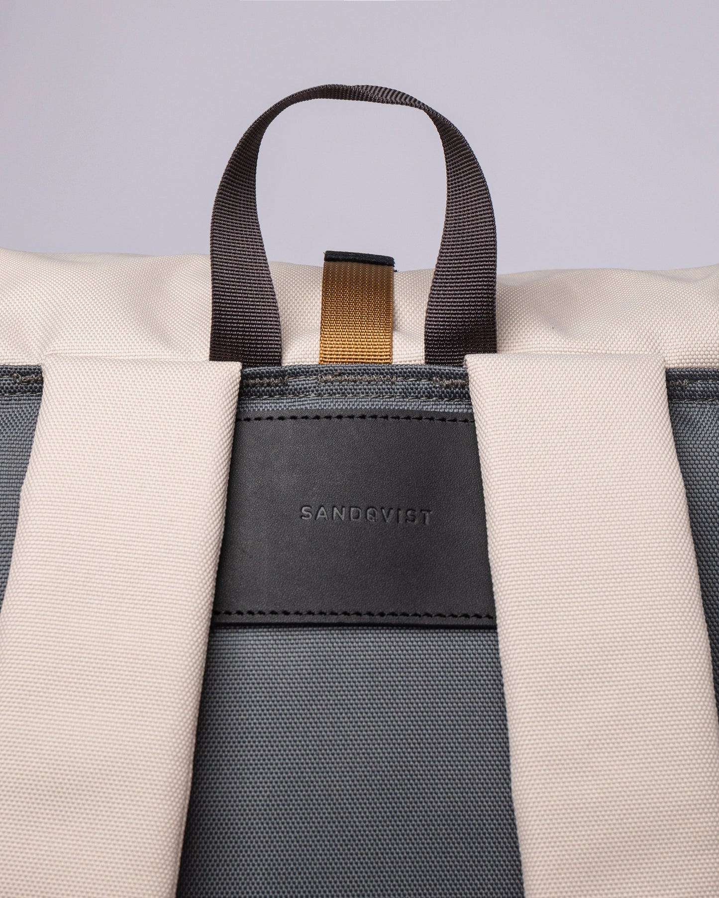 Sac à dos rolltop en matière recyclée | Gris et beige "ilon multi stone"