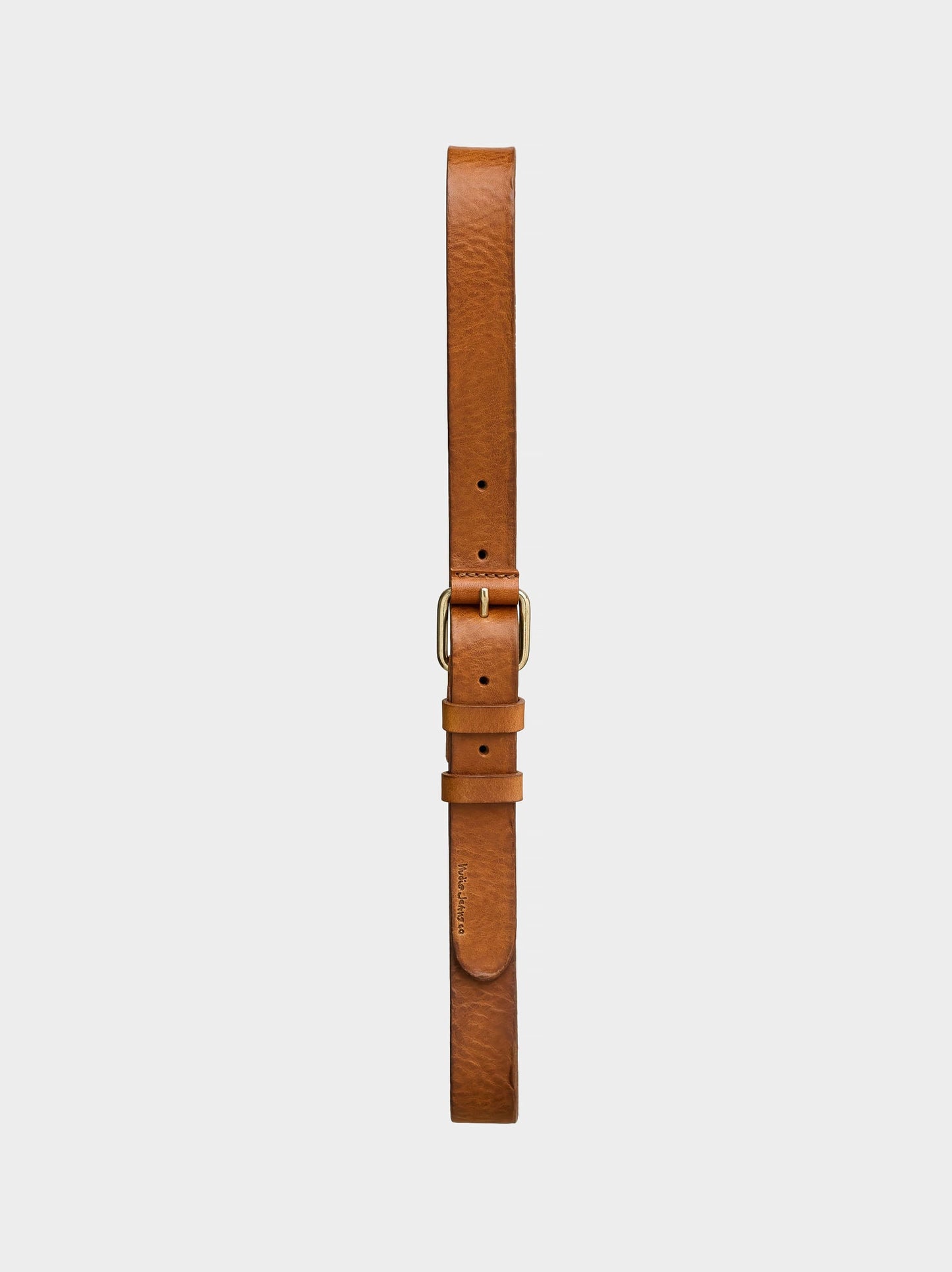 Ceinture en cuir tannage végétal | caramel "Dwayne toffee brown"