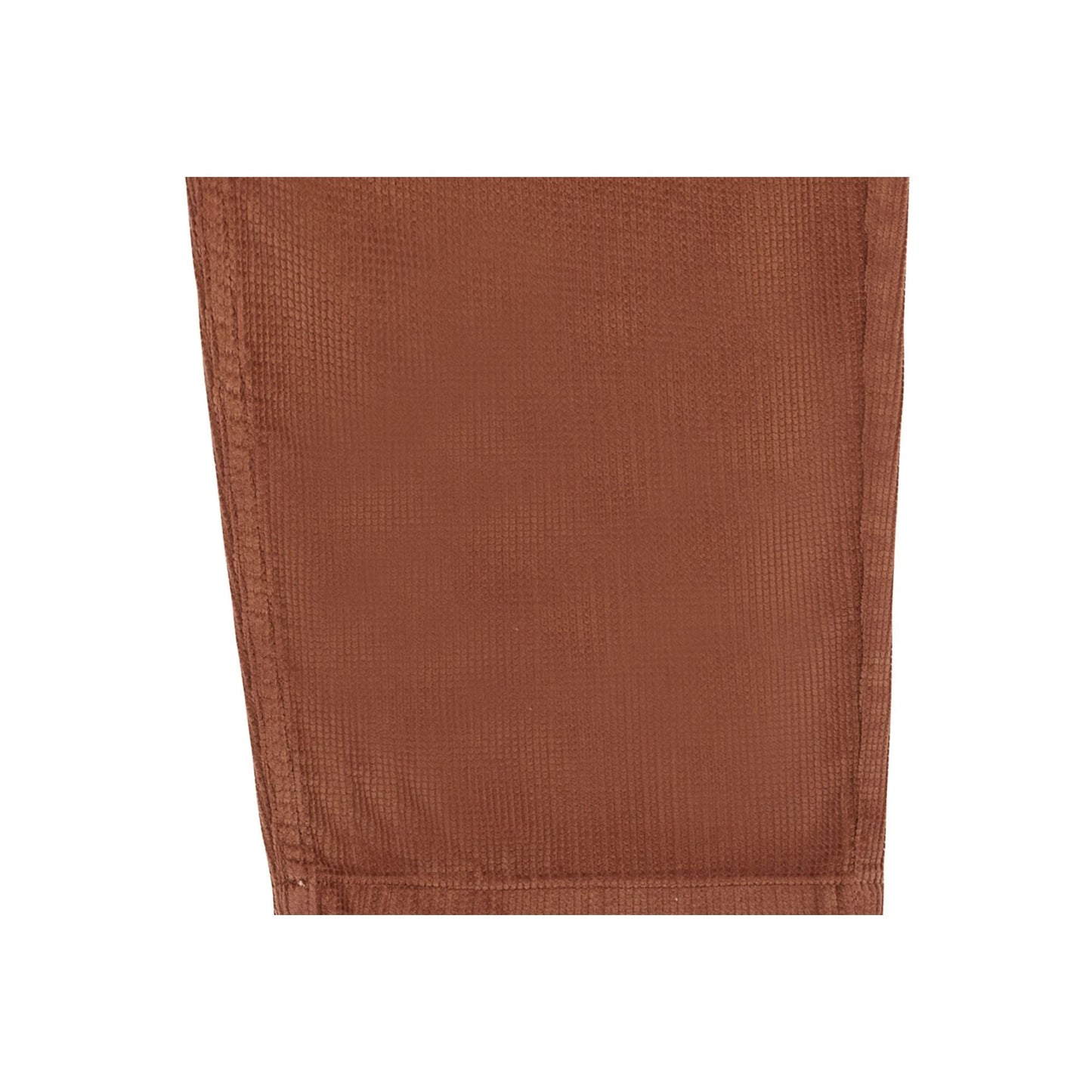 Pantalon droit en coton bio | marron "auburn maguro pant"