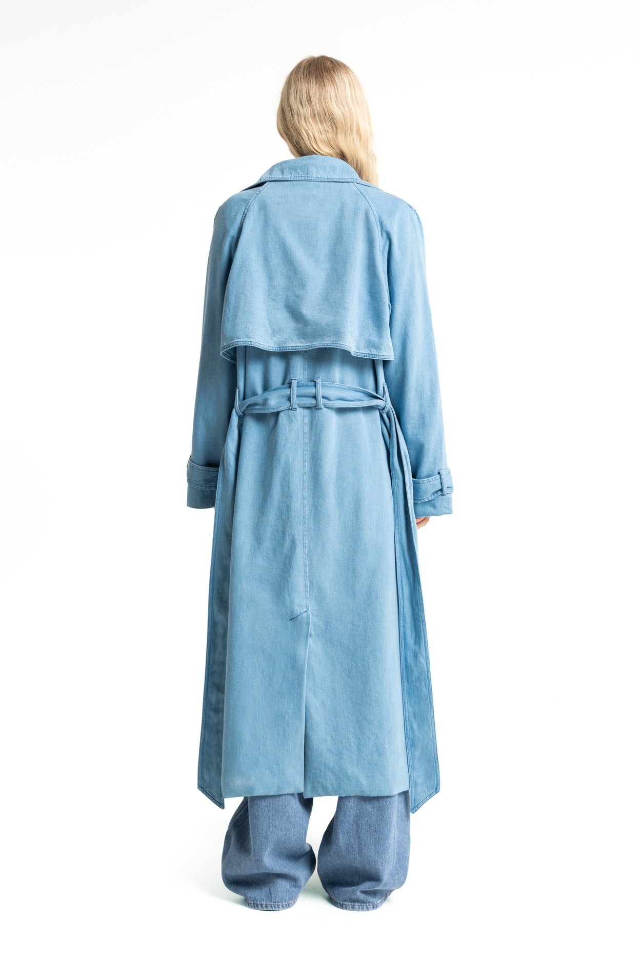 Trench en coton biologique | "victoria - quennell light"