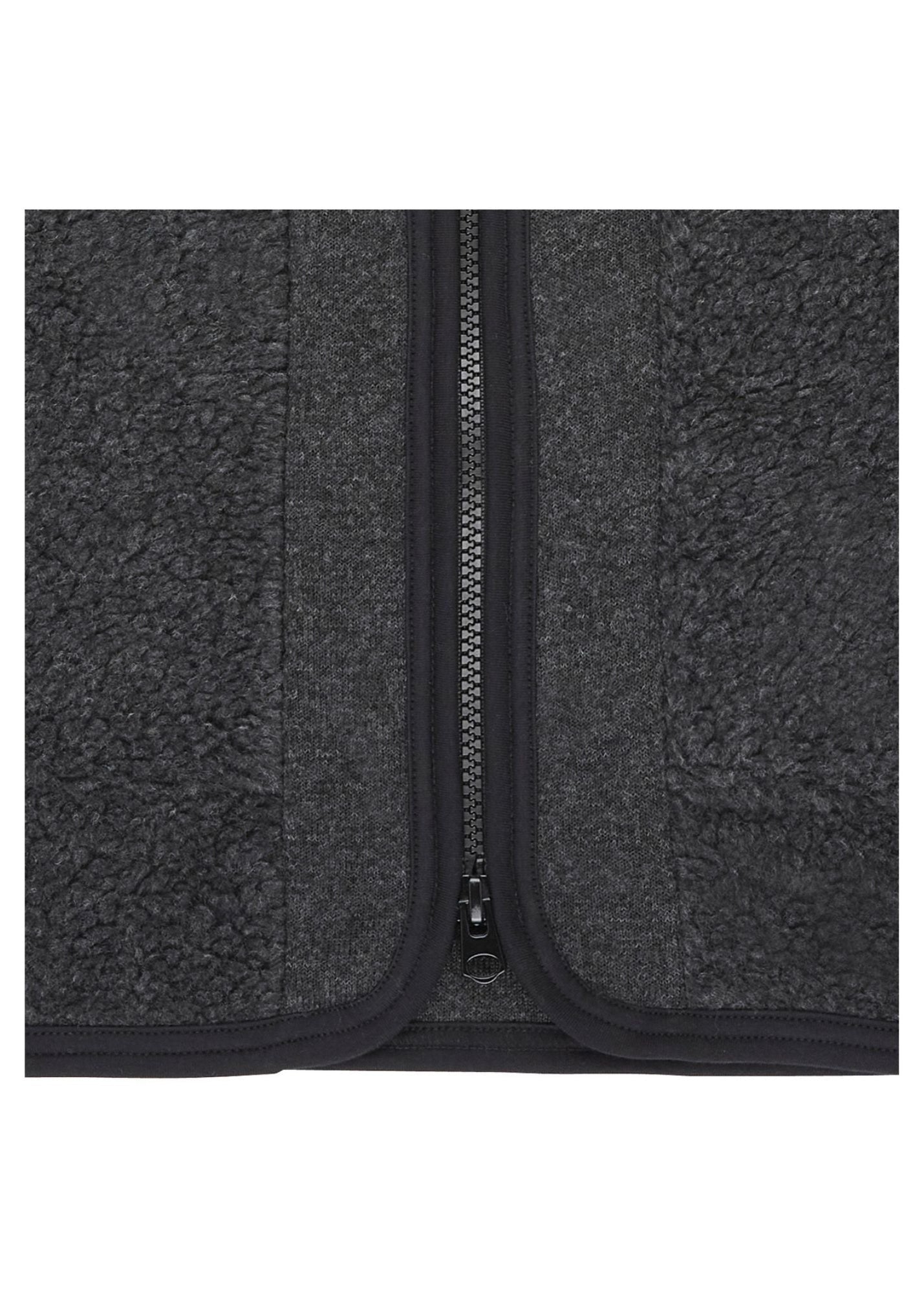 Veste polaire sans manches en matière recyclée | gris "graphite goxo waistcoat"