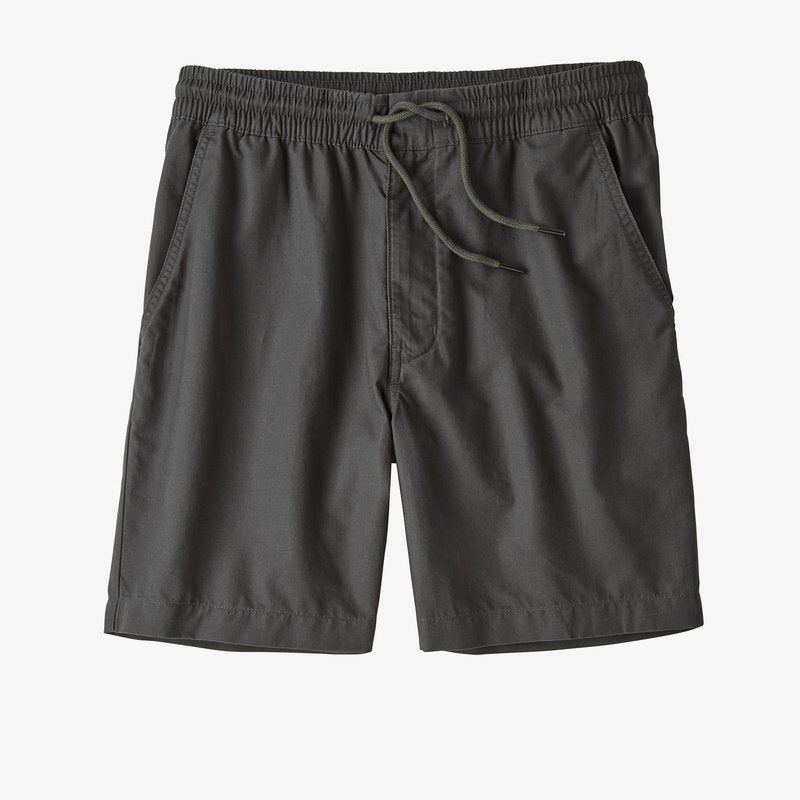 Short gris foncé en coton bio et chanvre