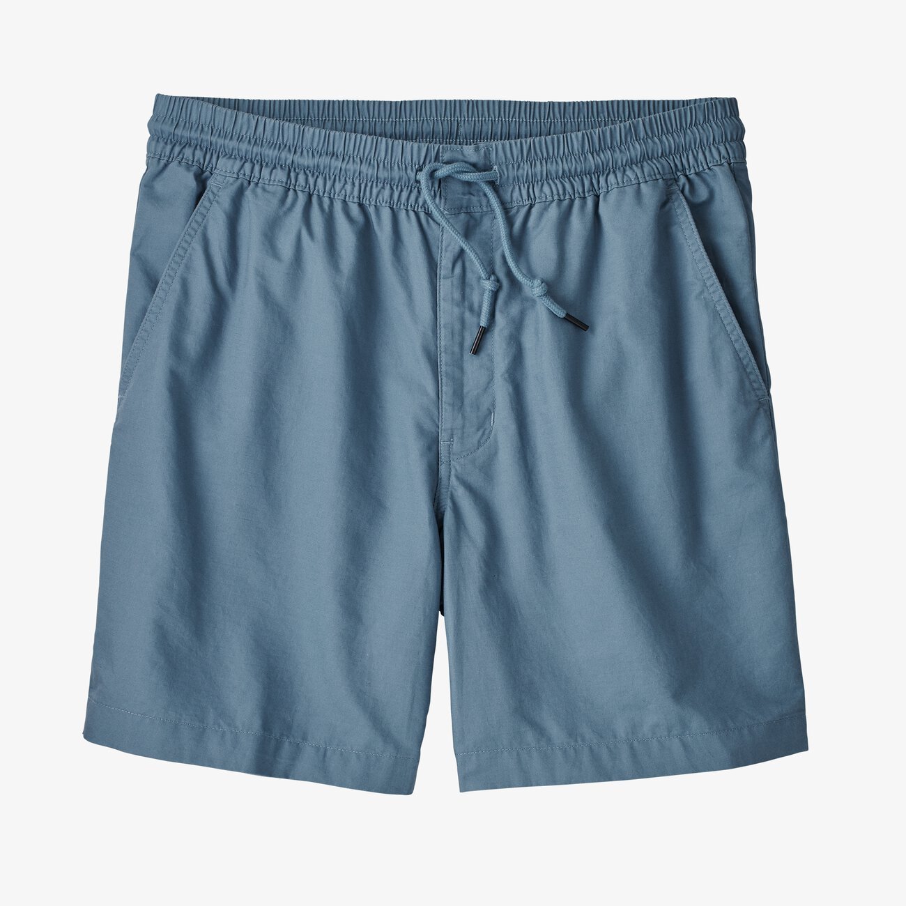 Short bleu en coton bio et chanvre