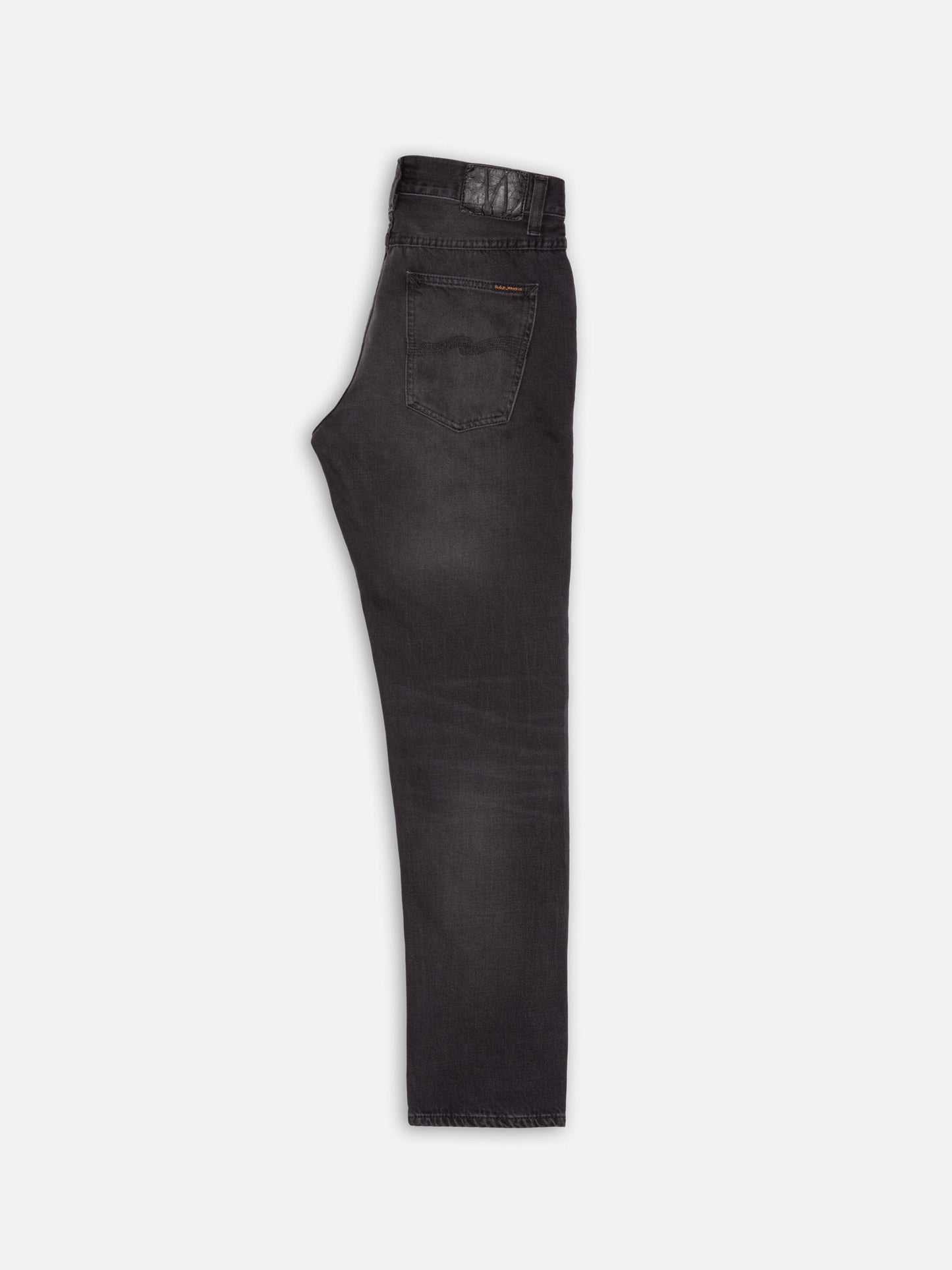 Jean fuselé en coton biologique | noir "steady eddie ii black change"