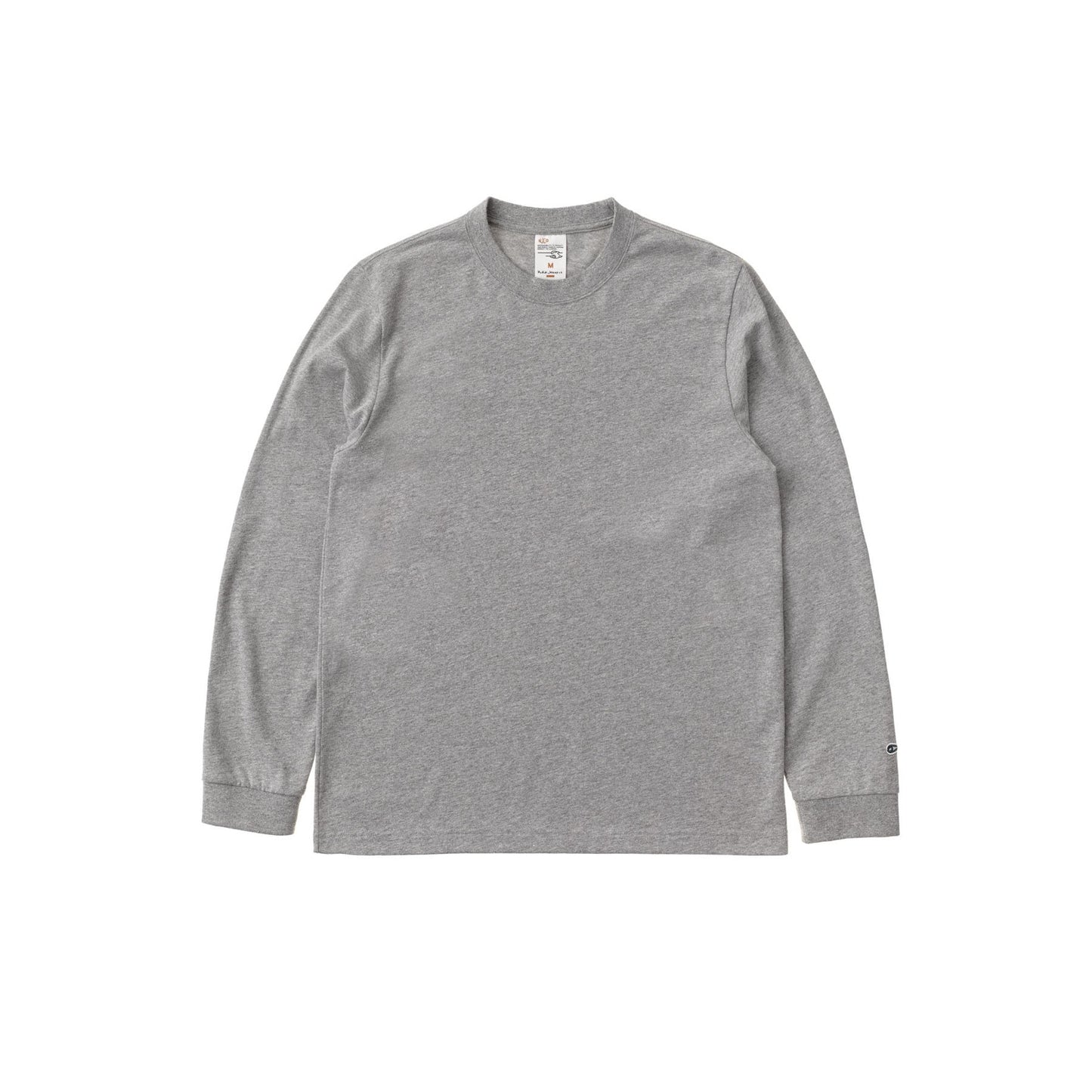 T-shirt manches longues en recyclé | gris "long sleeve tee rebirth greymelange"