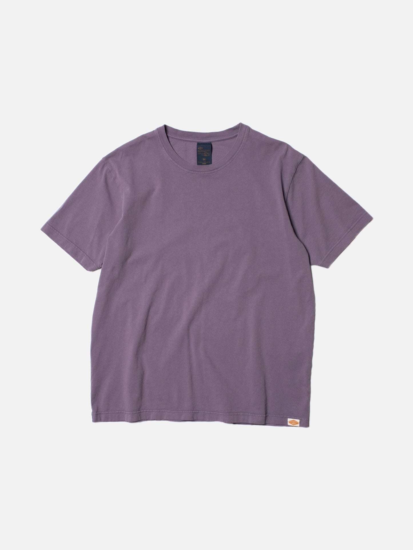 T-shirt lilas en coton bio - uno everyday lilac