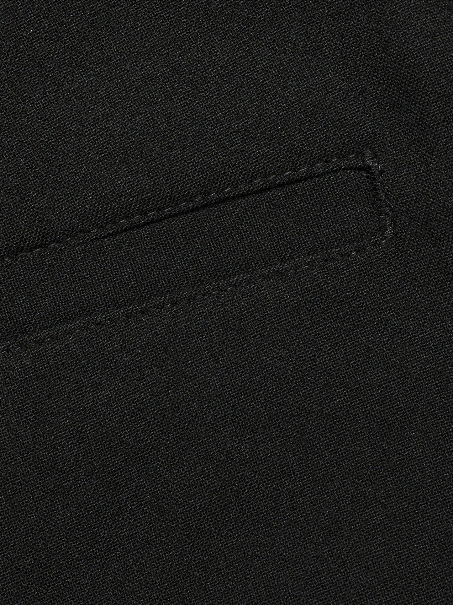 Pantalon a ample à pinces noir en recyclé - posey loose pant black jet