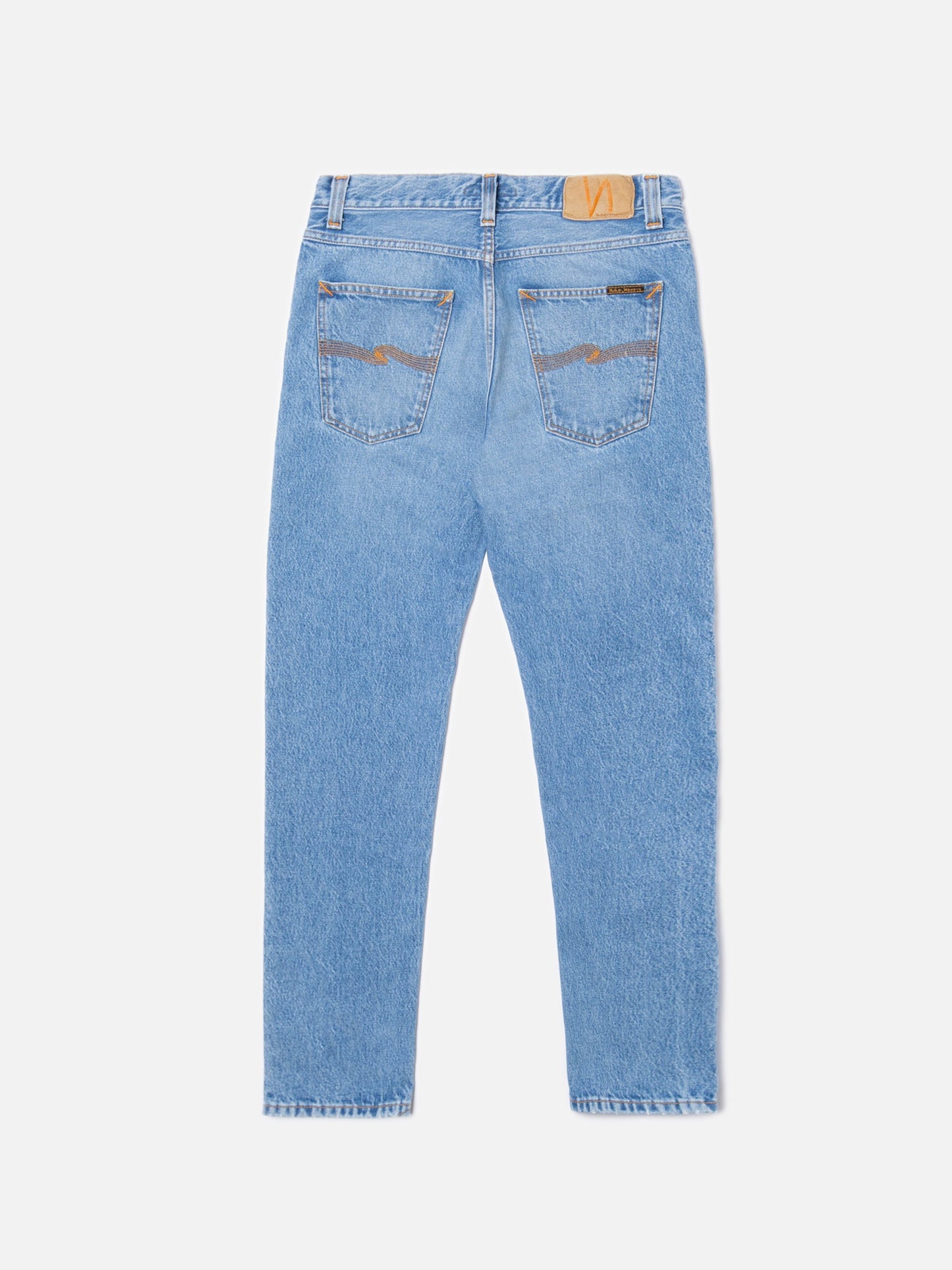 Jean fuselé en coton bio | bleu clair délavé "steady eddie ii all day blues"