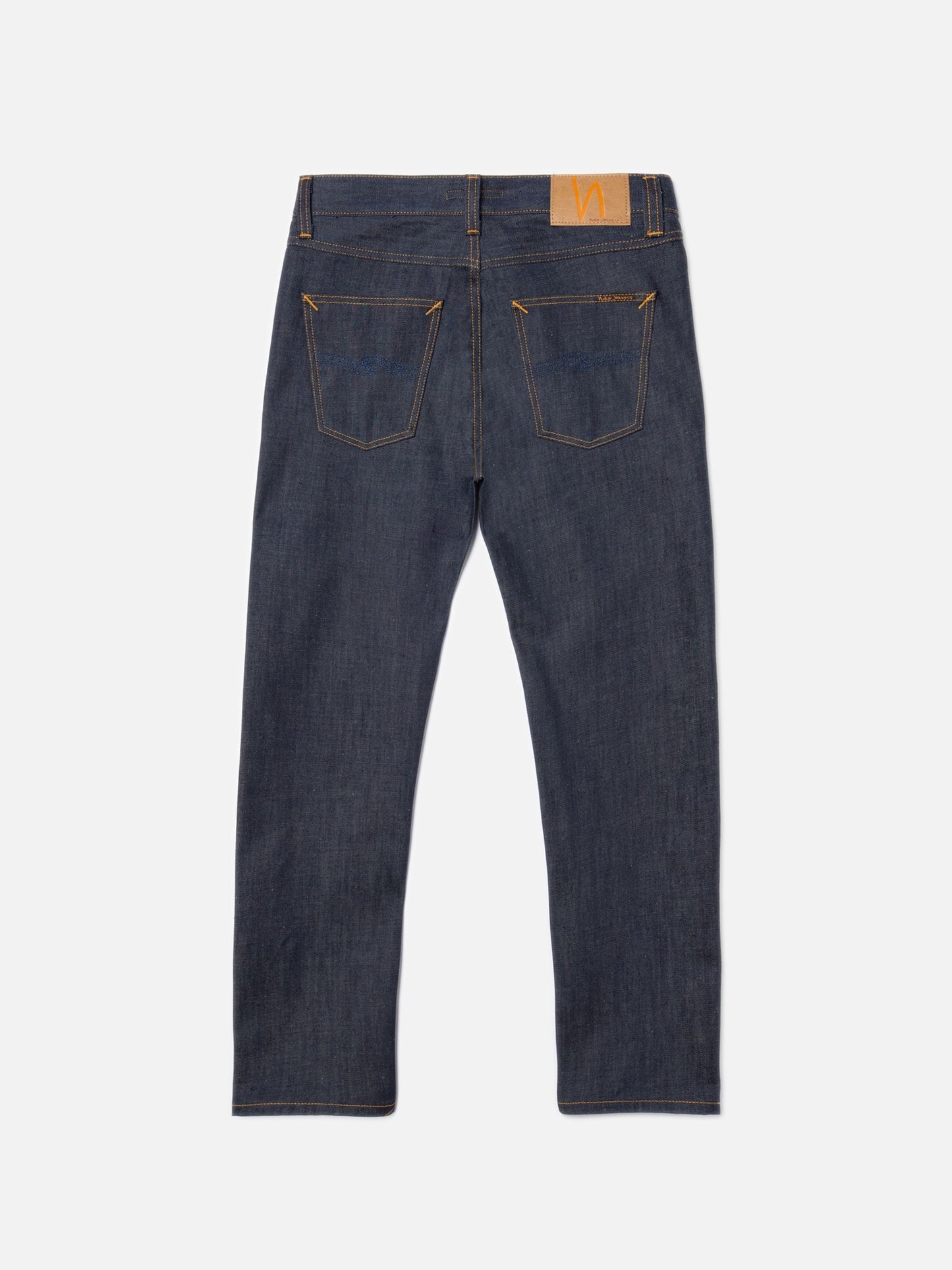 Jean droit en coton bio | brut "gritty jackson dry old"