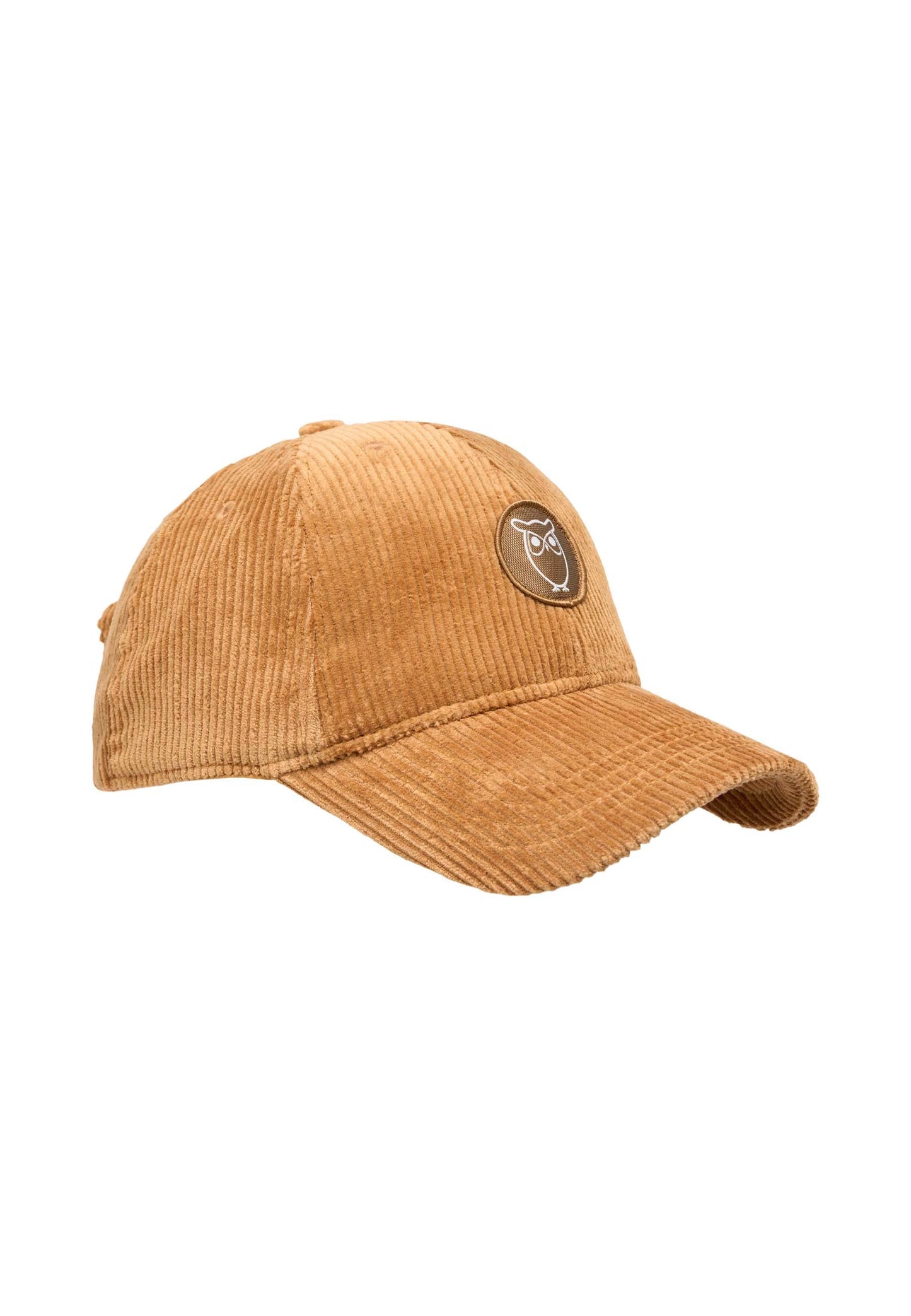 Casquette marron en velours de coton bio - 8 wales corduroy cap brown sugar