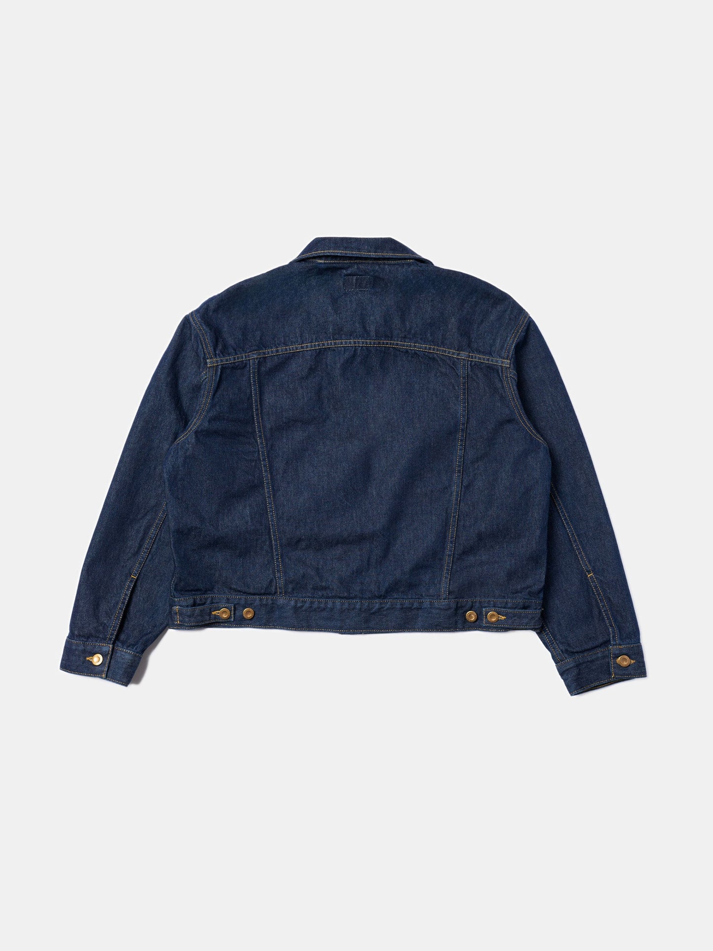 Veste denim en coton bio | brut "berit denim jacket classic blue"