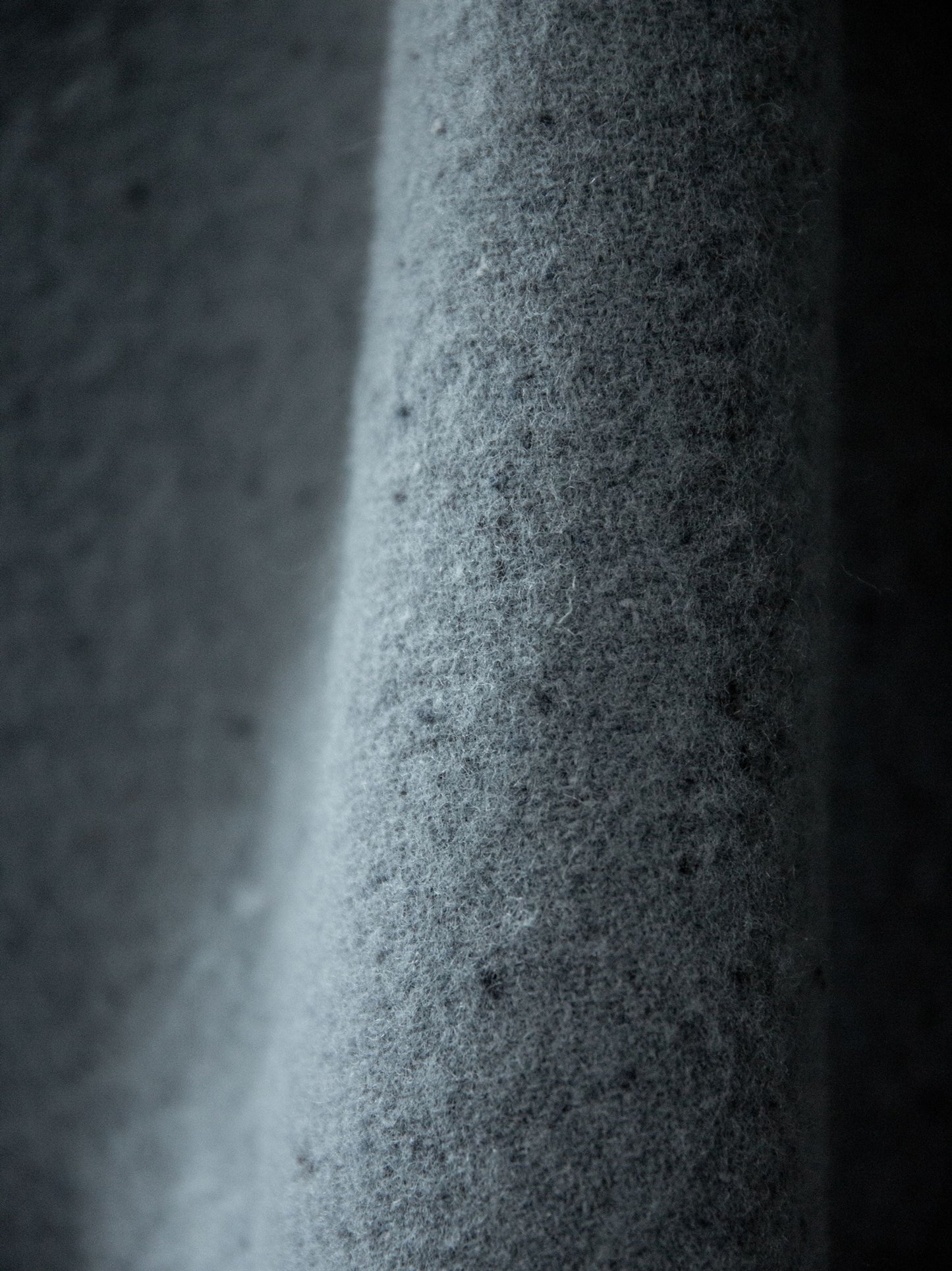 Couverture en laine et denim recyclé | gris "ture nj x wm recycled blanket - multi"