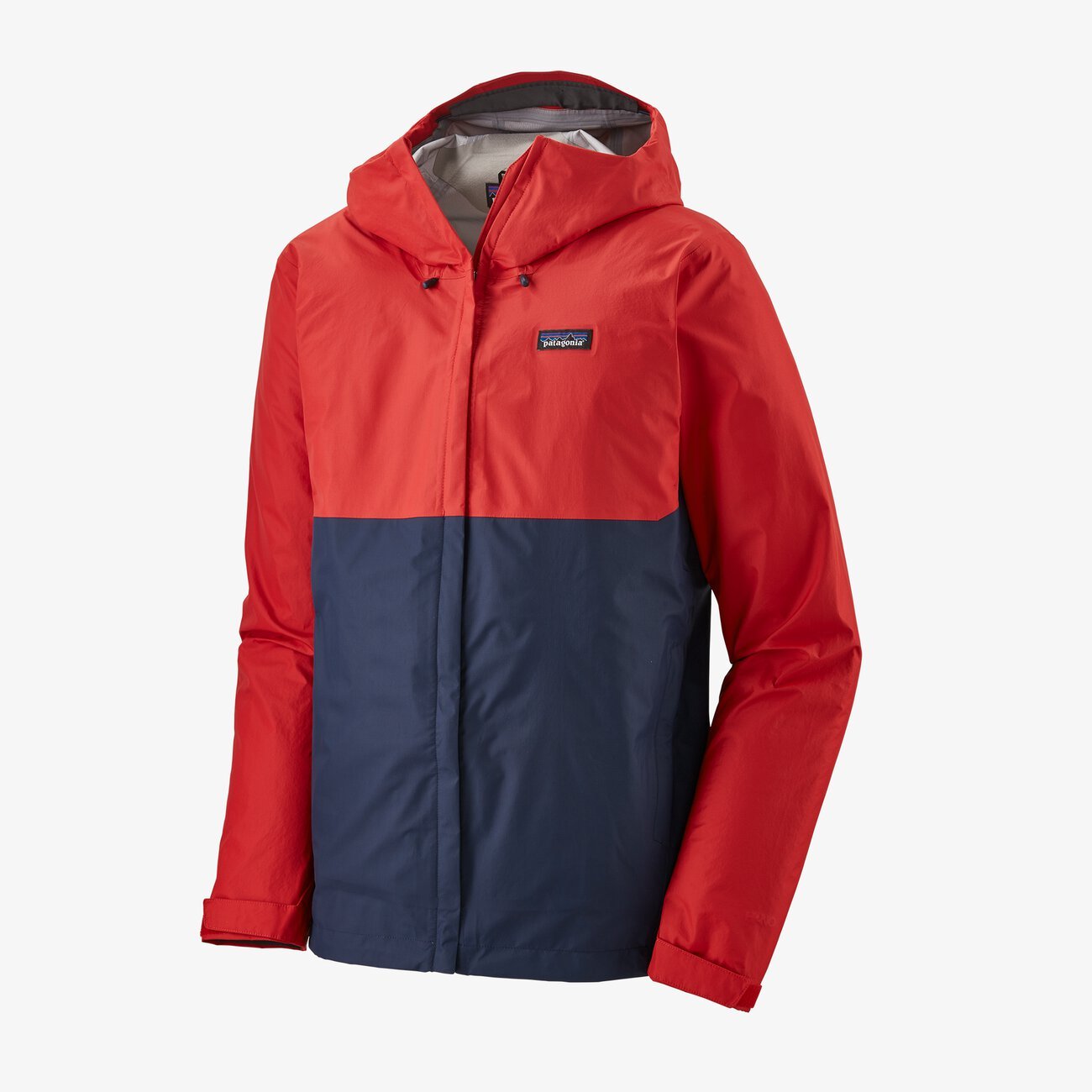 Veste imperméable bicolore en recyclé - torrentshell