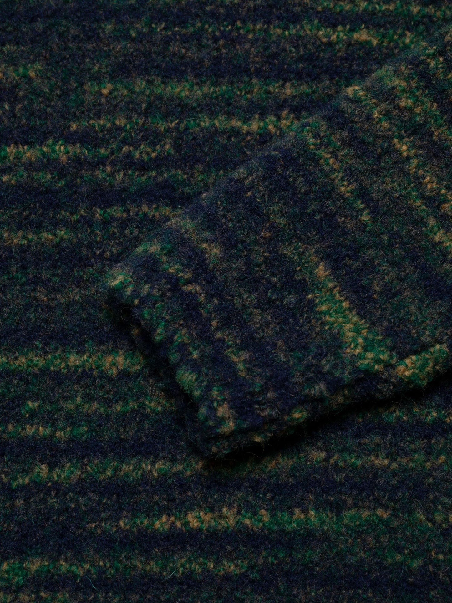 Pull en laine certifiée | vert "nanna boucle sweater - multi"