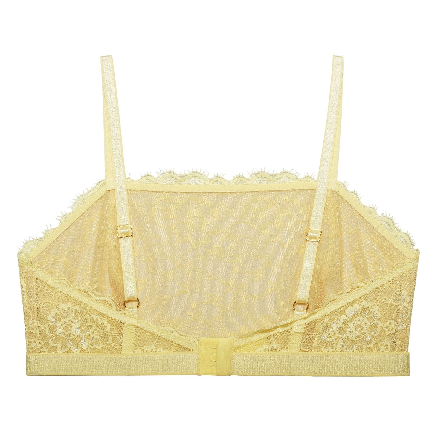 Bandeau jaune en polyamide recyclé - Amy