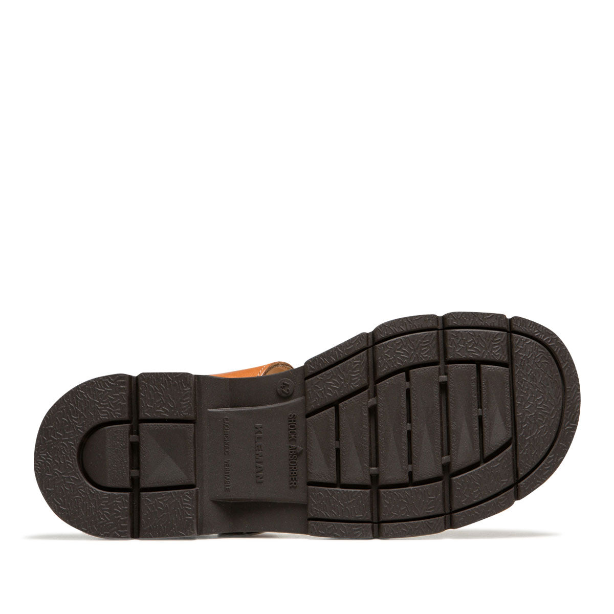 Sandales en cuir tannage végétal | Marron "Babord vgt - caramel"