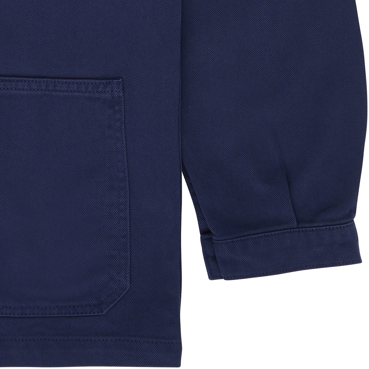 Veste workwear en coton bio | marine "sergi navy"