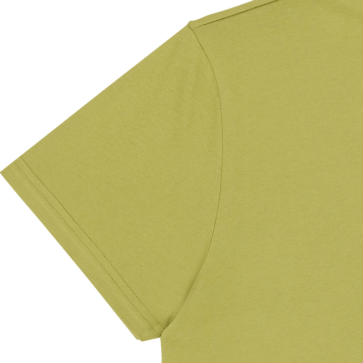 T-shirt brodé en coton bio | vert "mini to the sea wasabi"