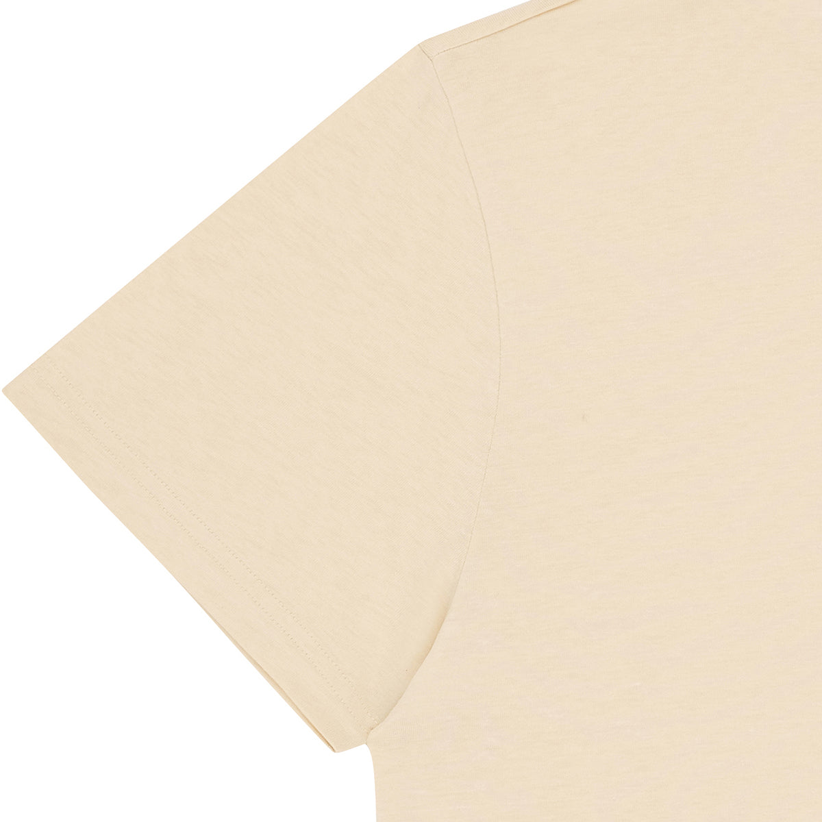 T-shirt brodé en coton bio | beige "mini to the sea - egg"