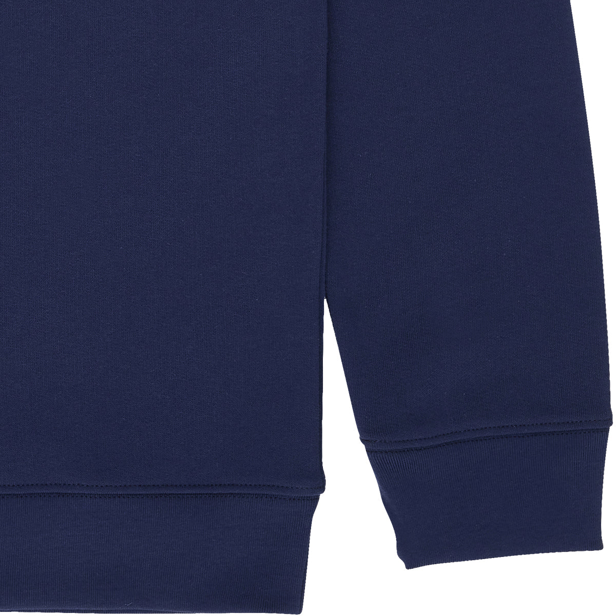Sweat imprimé en coton bio | bleu "sunset navy"