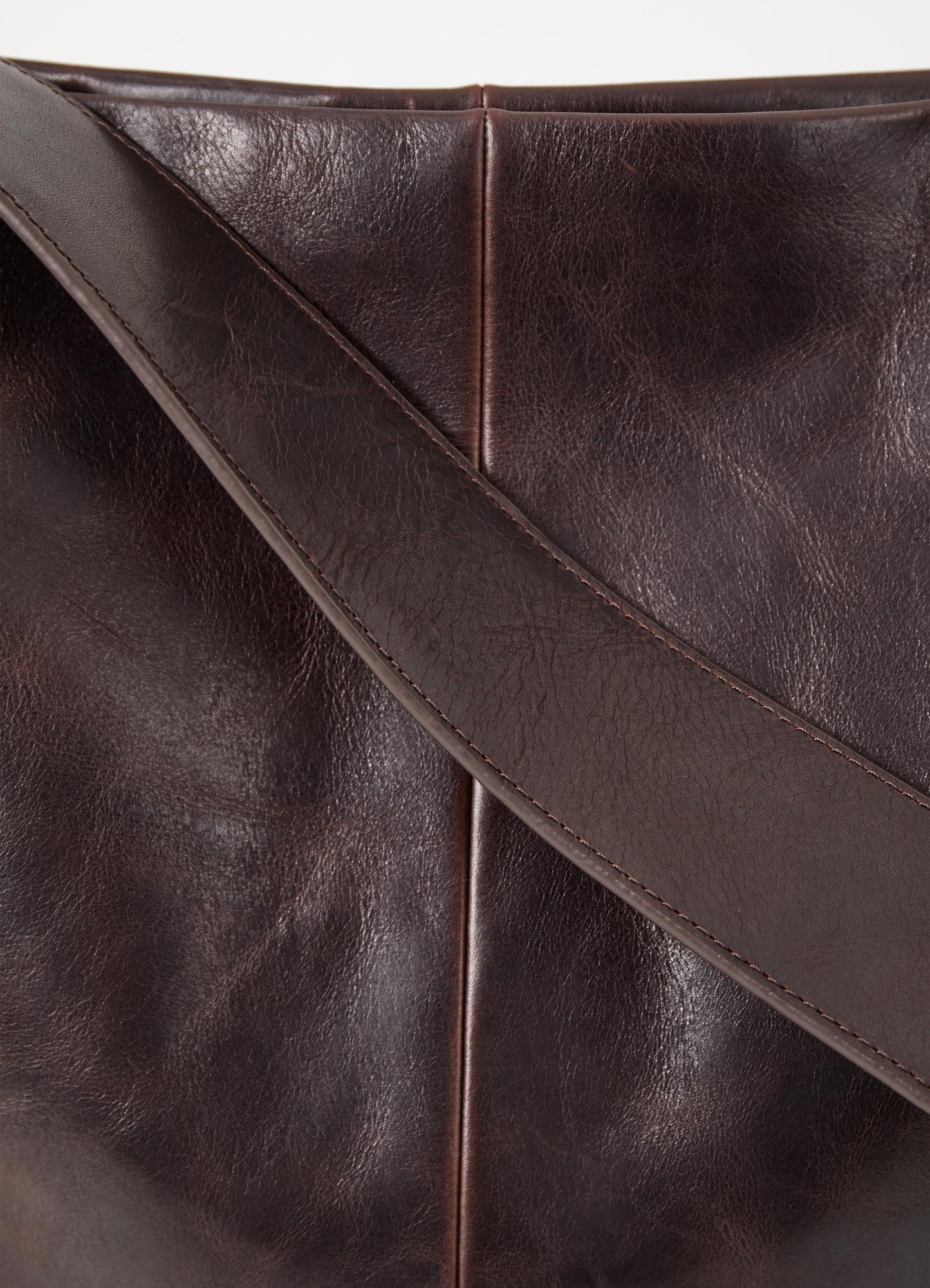 Sac à main en cuir | marron "sac bandoulière en cuir certifié | marron "stockholm""