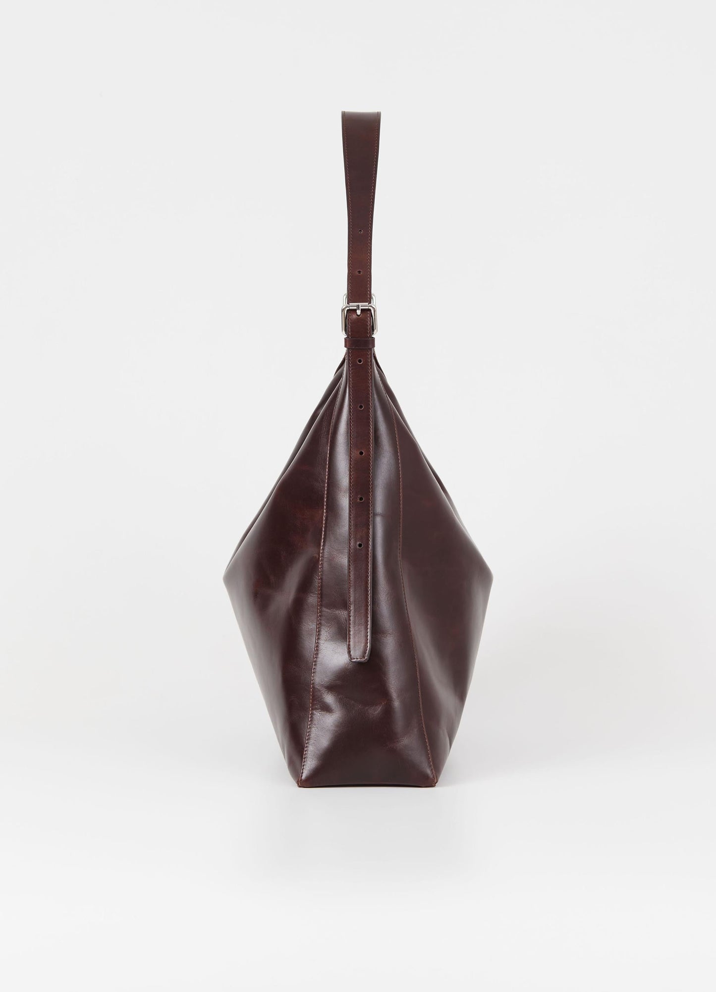 Sac cabas en cuir certifié | marron "hilo"