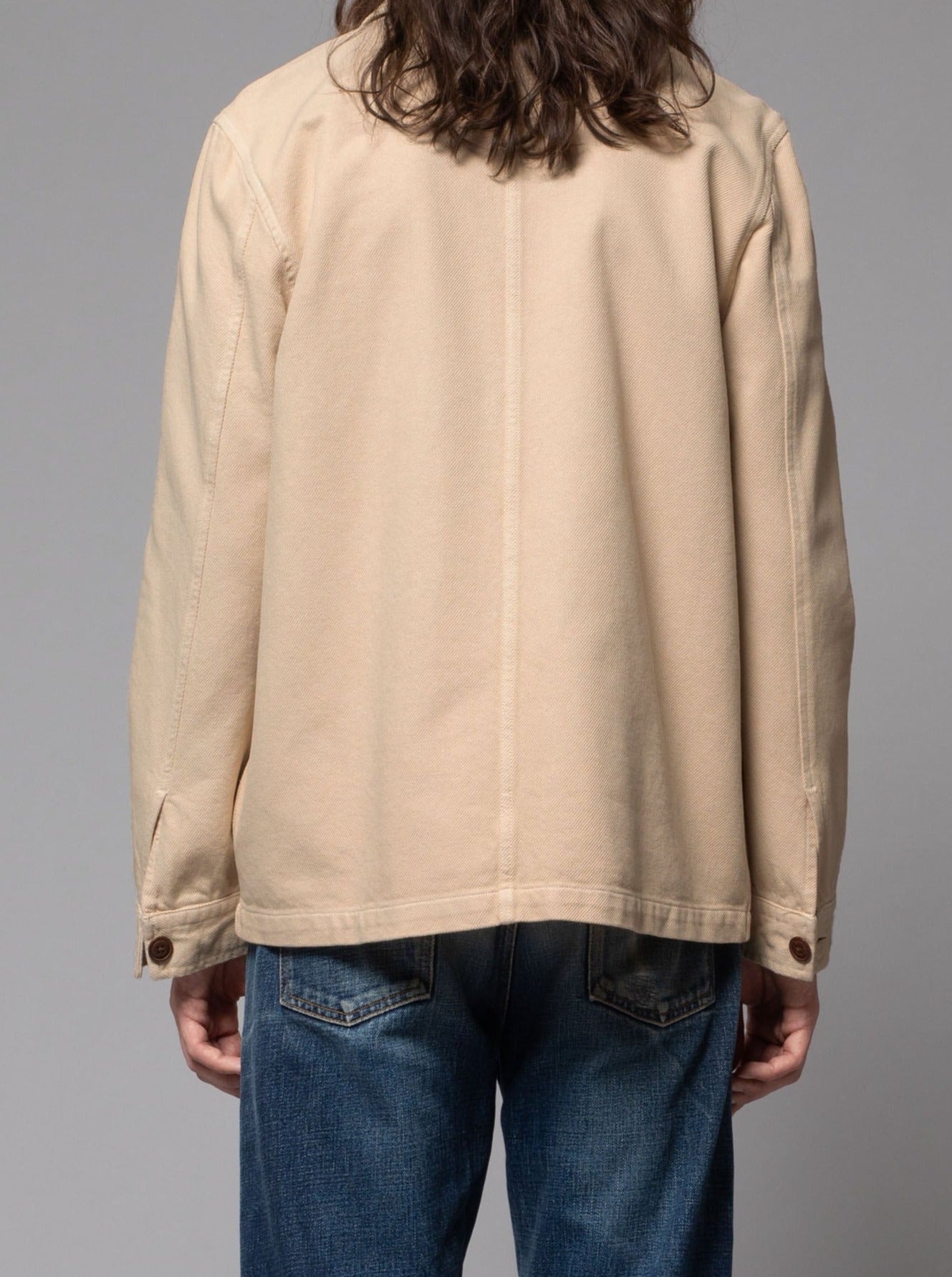Veste de travail écru en coton bio - Barney Worker jacket cream