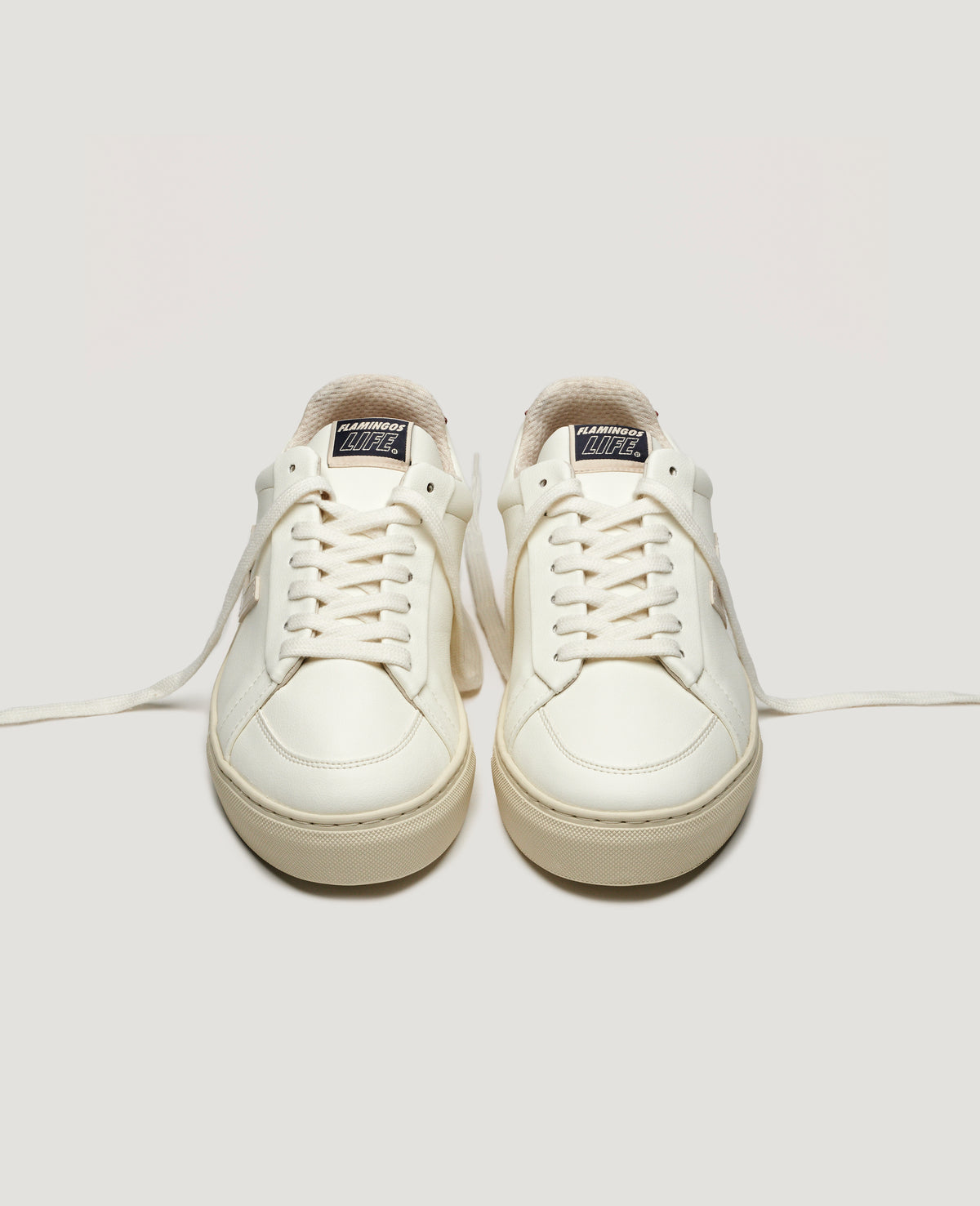 Baskets vegan en recyclé - classic 70s off white garnet grey