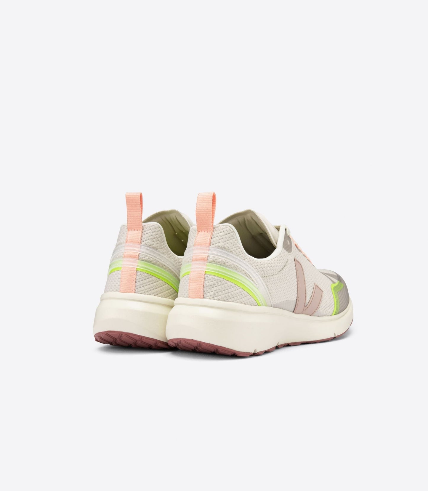 Baskets de sport en recyclé | beige et jaune "condor 2 alveomesh natural babe jaune fluo"