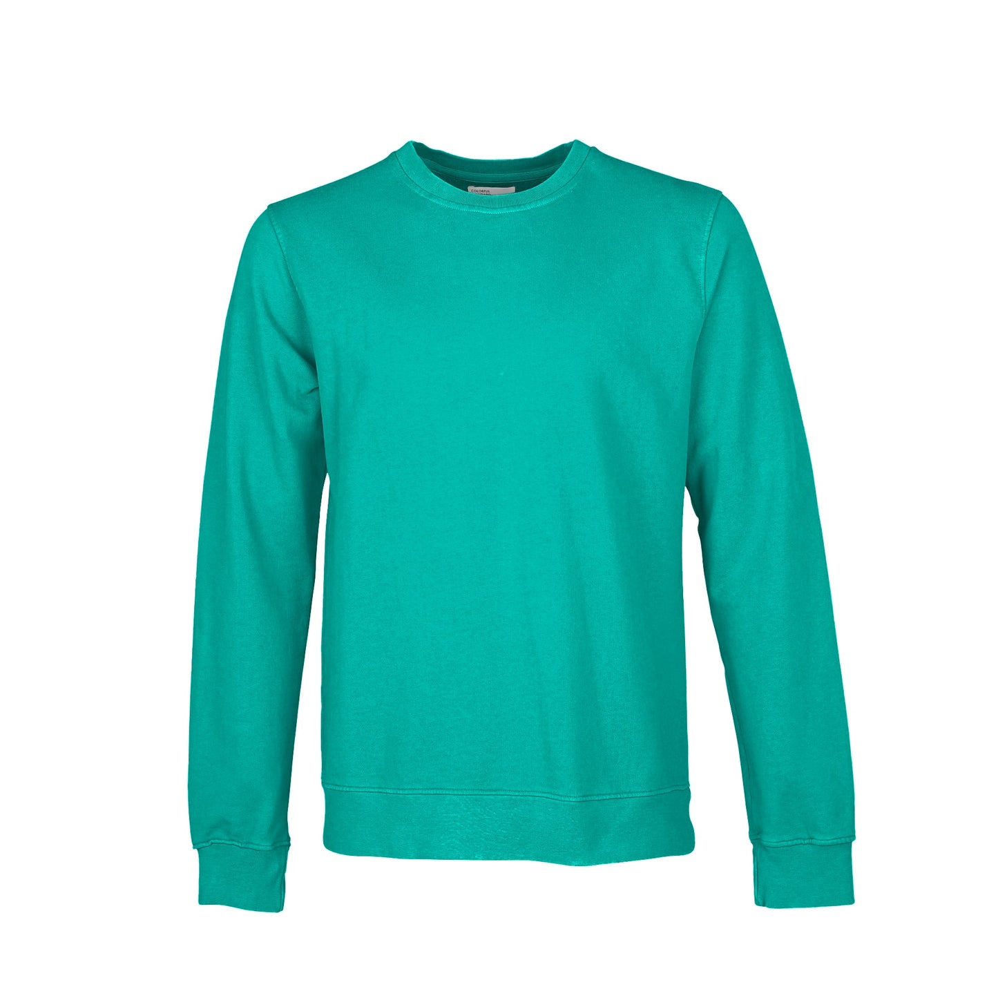 Sweat en coton bio | bleu turquoise "tropical sea"