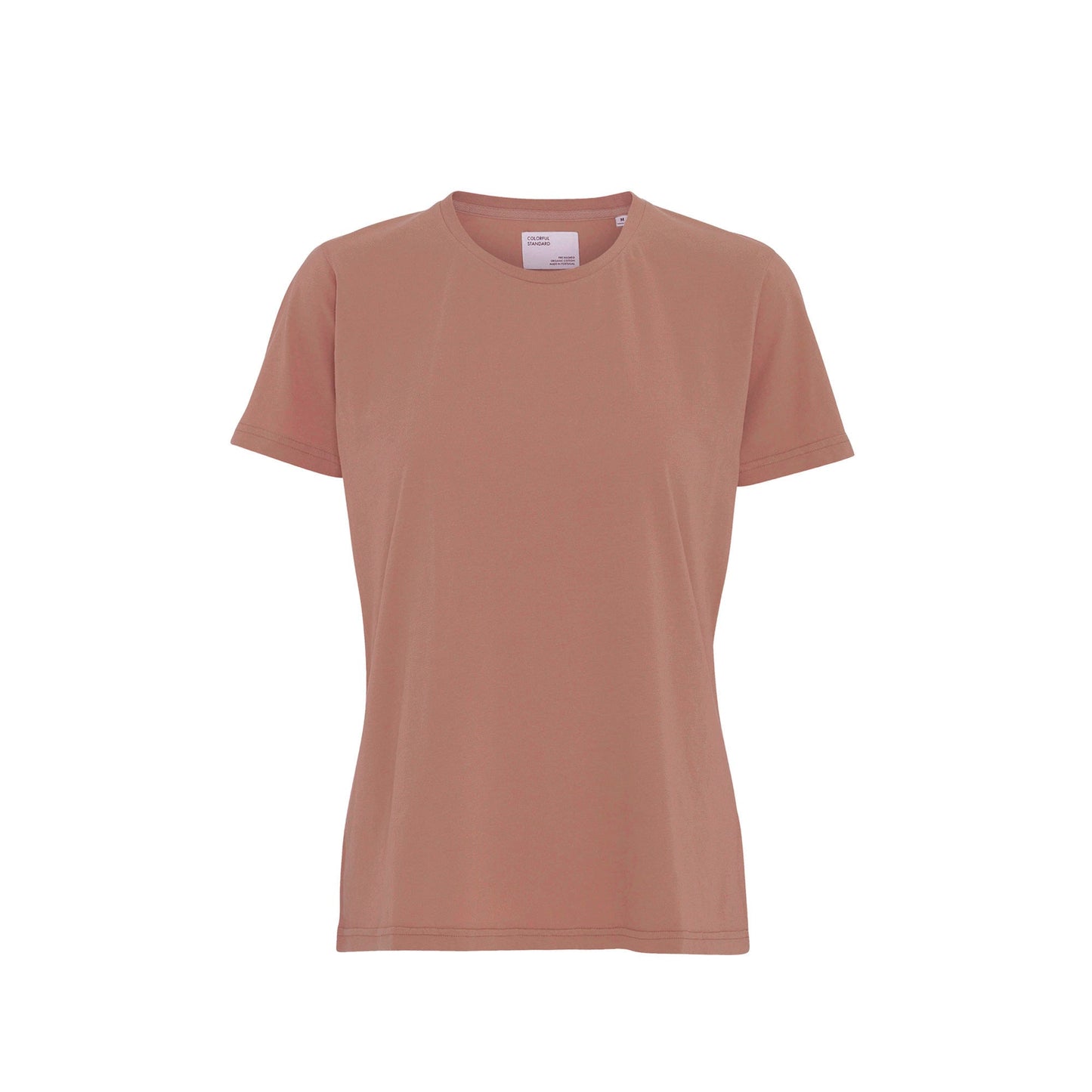 T-shirt manches courtes en coton bio | rose "rosewood mist"