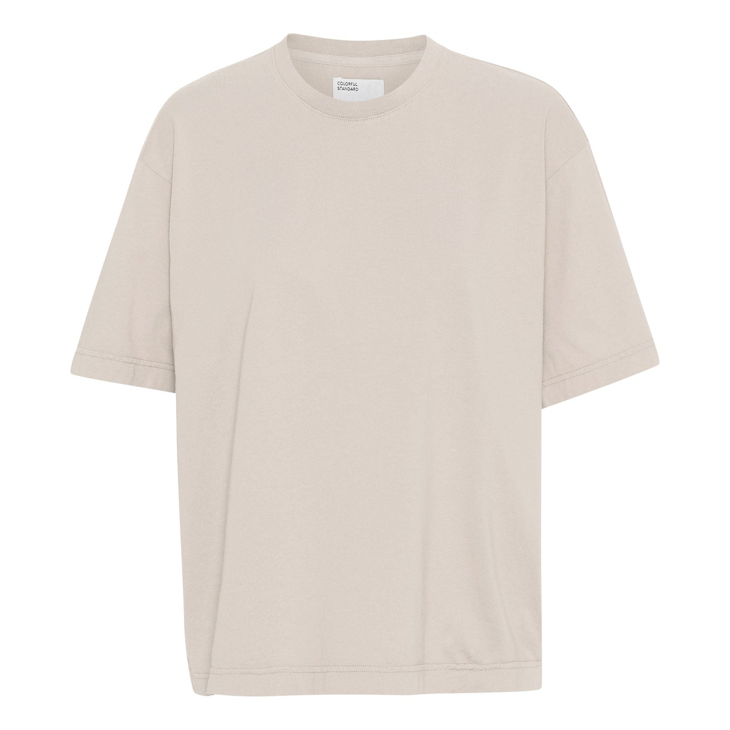 T-shirt manches courtes oversize en coton bio | écru "oversized t-shirt ivory white"