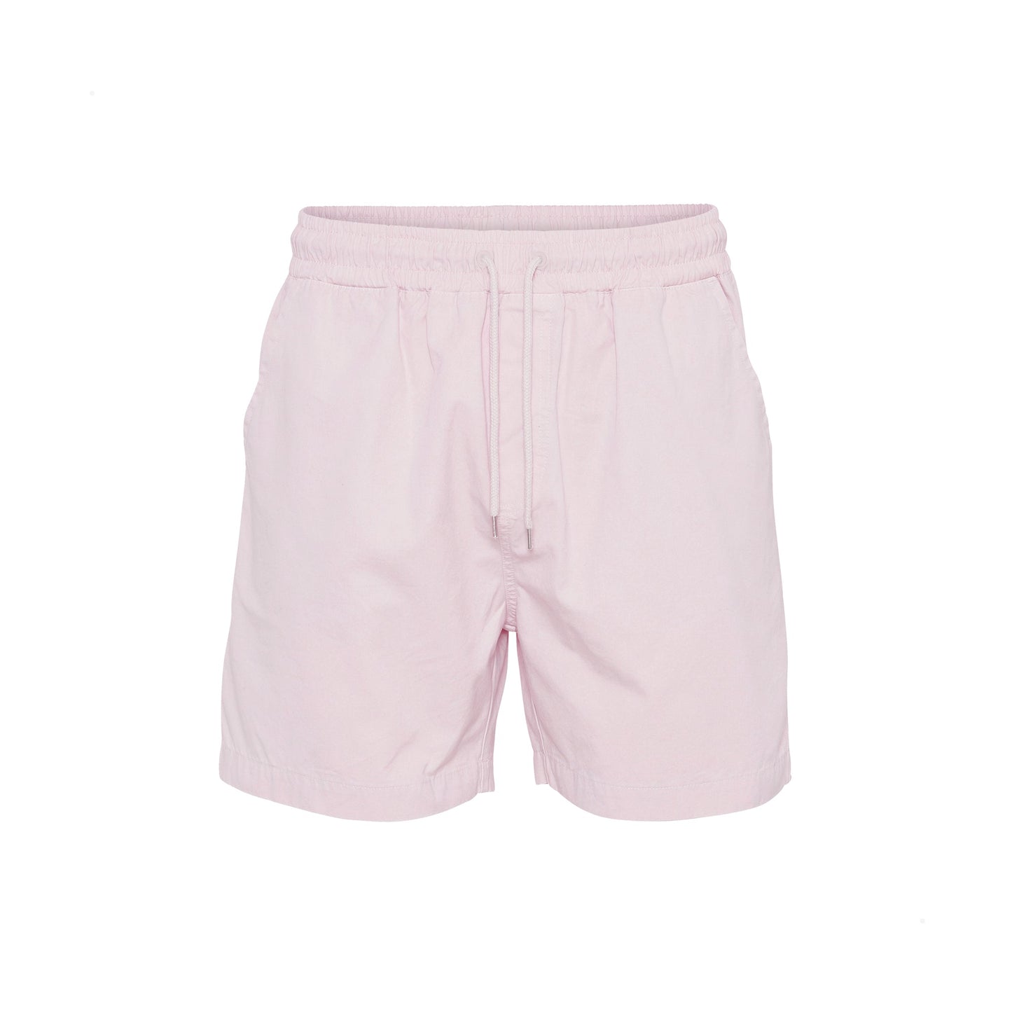Short en sergé de coton bio | rose "faded pink"