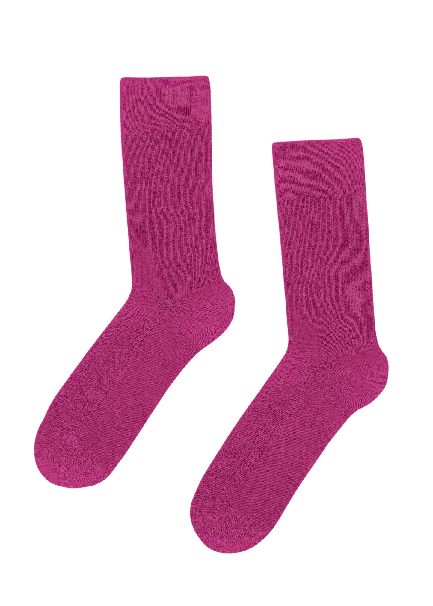 Chaussettes en coton bio | rose "women classic organic sock magenta blaze"