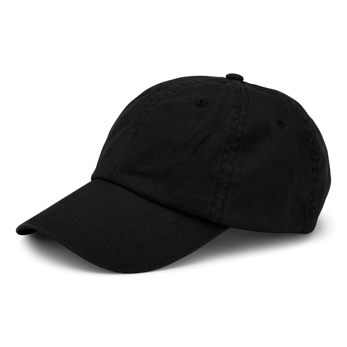 Casquette en coton bio | noir "cap deep black"