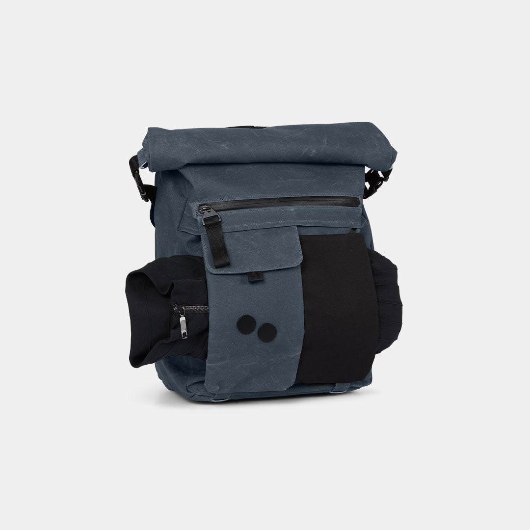 Sac à dos waxé bleu en recyclé - Carrik