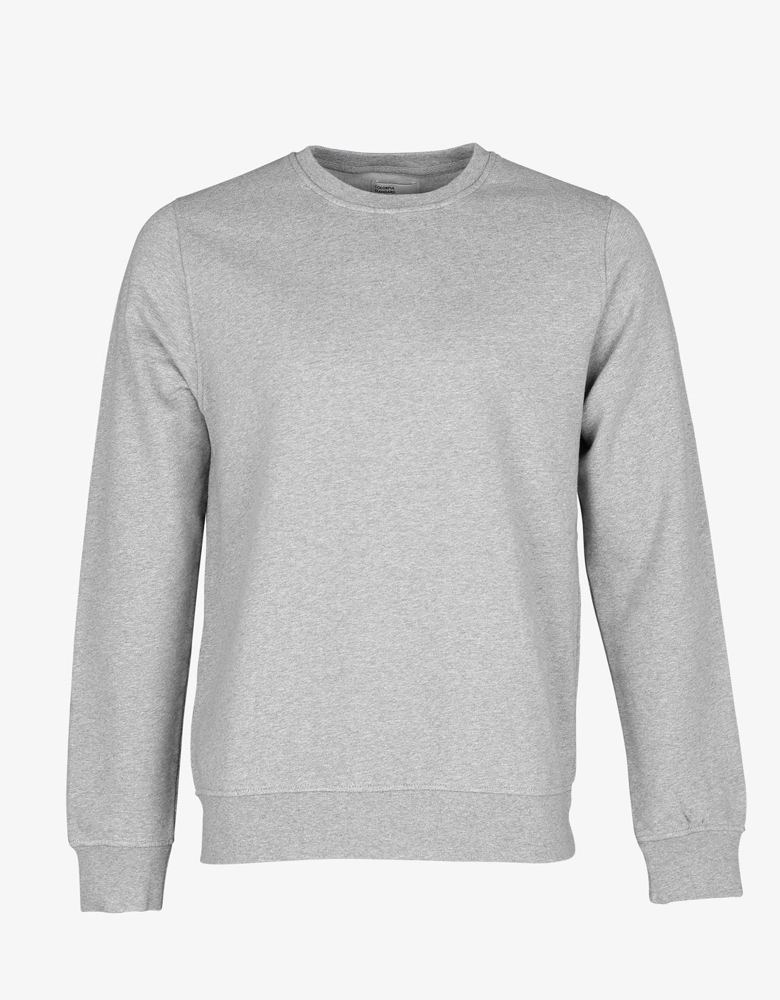 Sweat en coton bio | gris "Heather grey"