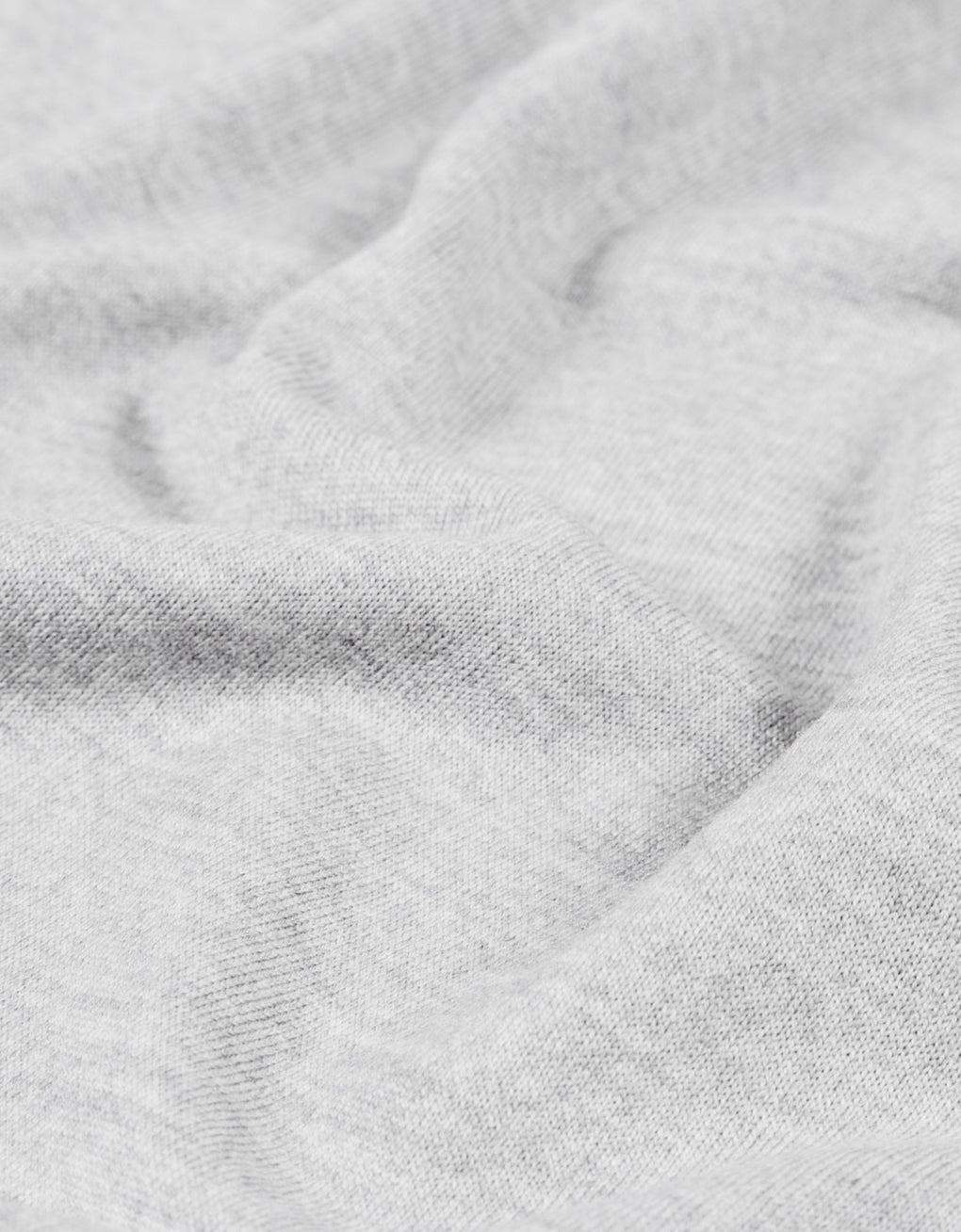 Sweat oversize en coton bio | gris "snow melange"