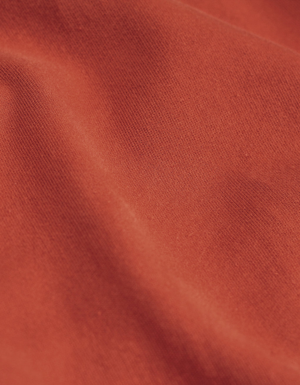 Sweat à capuche en coton bio | orange "dark amber"