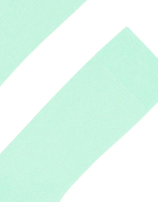 Chaussettes en coton bio | turquoise "Light aqua"
